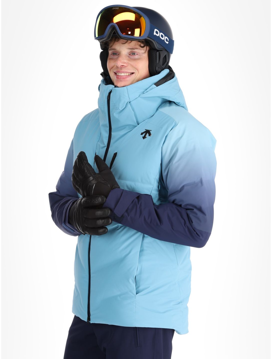 Descente, M-GK21 veste de ski hommes Echo Blue/Dark Night bleu 