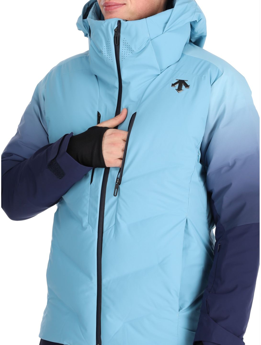 Descente, M-GK21 veste de ski hommes Echo Blue/Dark Night bleu 