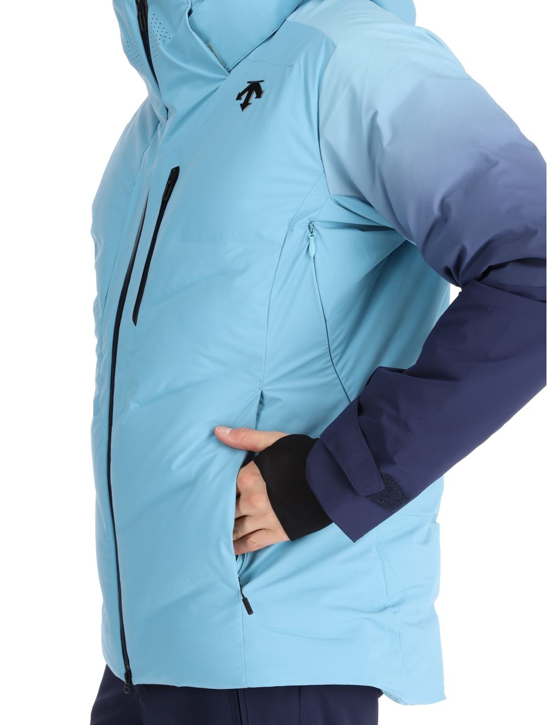 Descente, M-GK21 veste de ski hommes Echo Blue/Dark Night bleu 