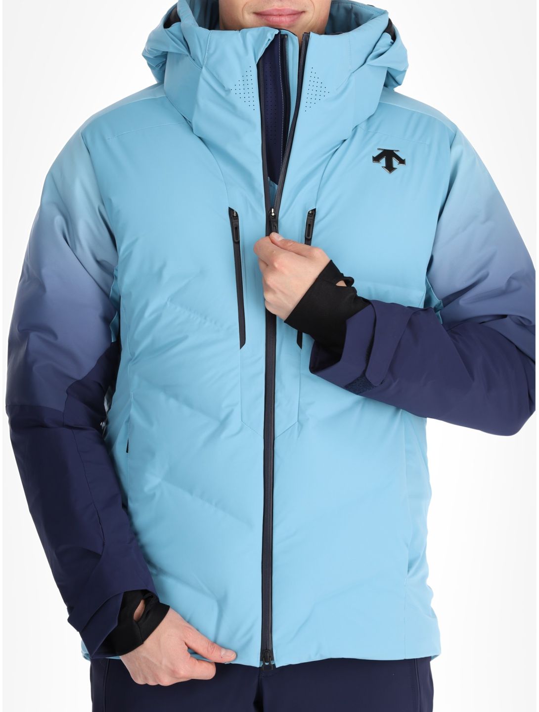 Descente, M-GK21 veste de ski hommes Echo Blue/Dark Night bleu 