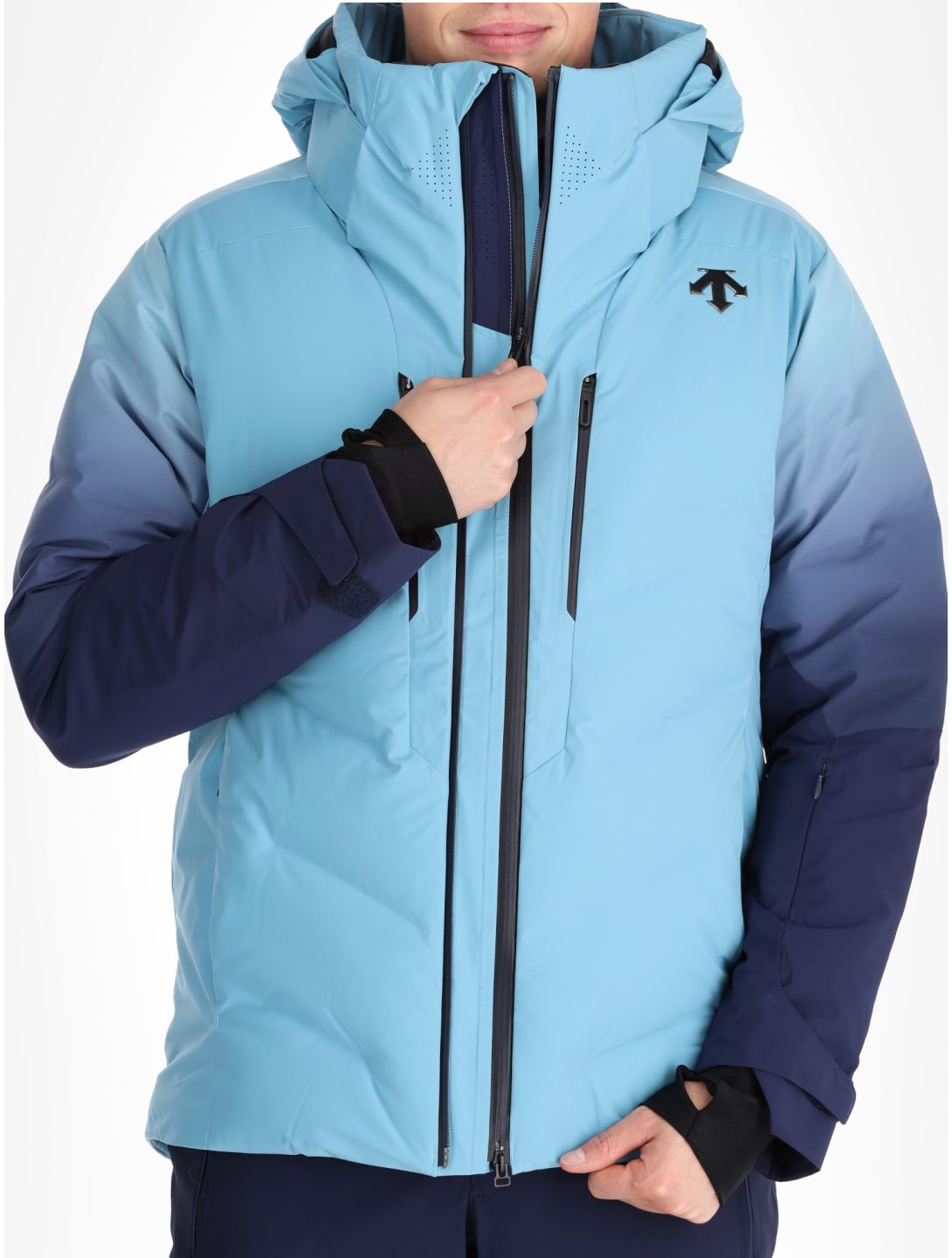 Descente, M-GK21 veste de ski hommes Echo Blue/Dark Night bleu 