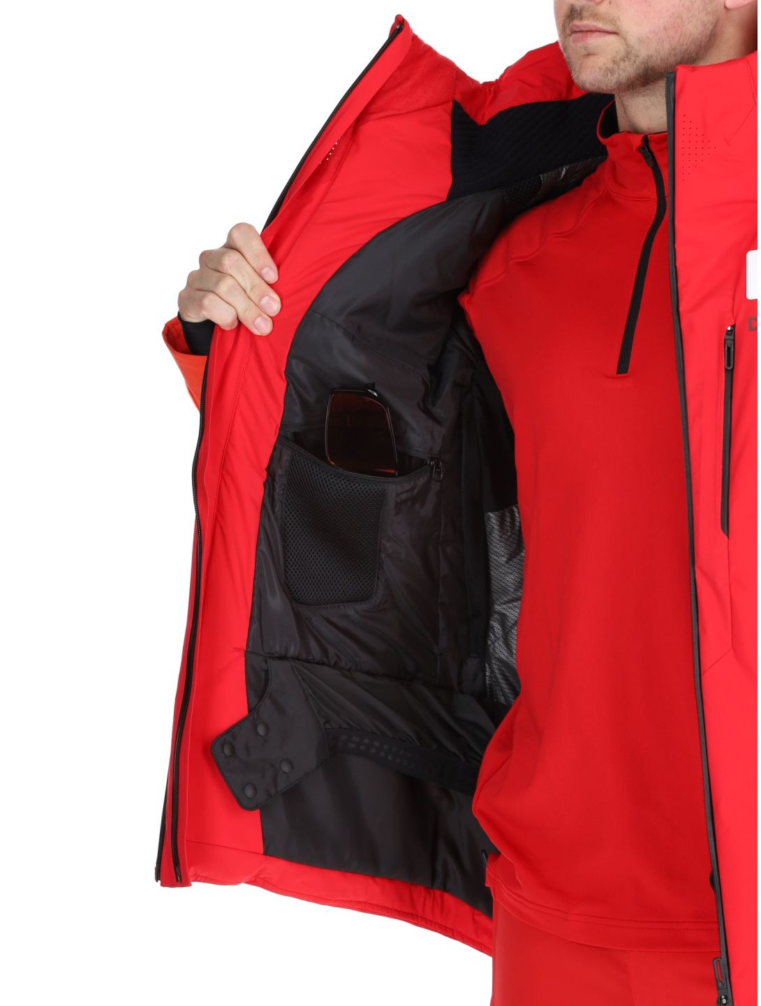 Descente, M-GK21 veste de ski hommes Swiss rouge 