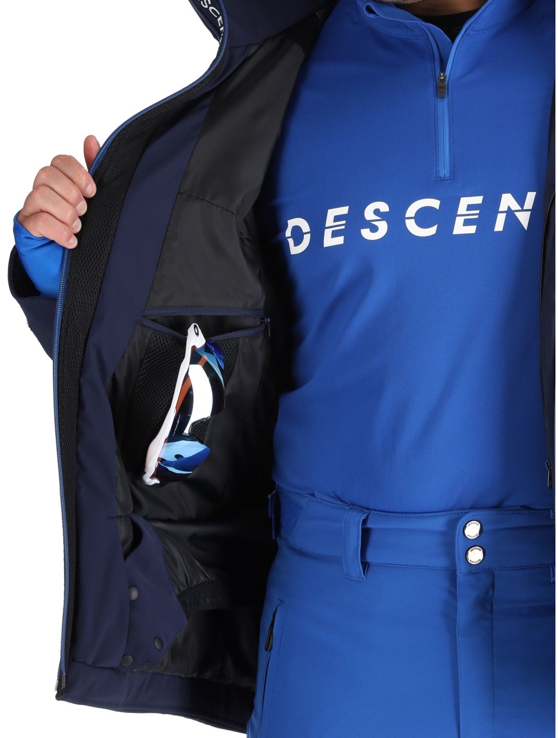 Descente, M-GK24 veste de ski hommes Dark Night bleu 