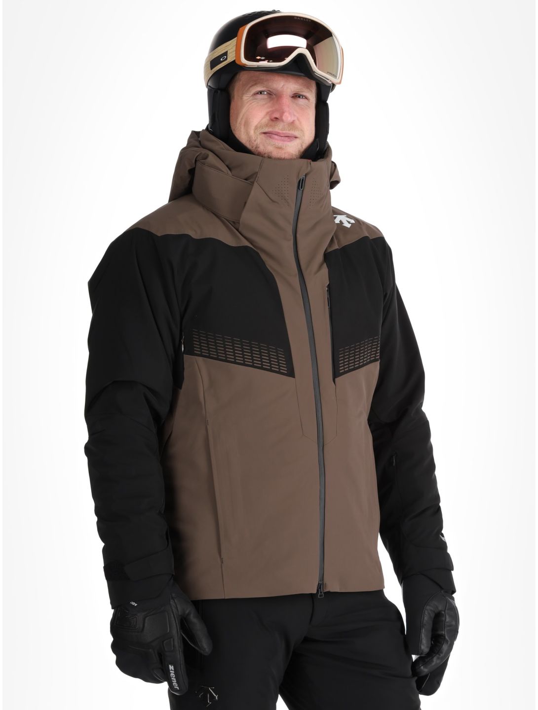 Descente, M-GK26 veste de ski hommes Bark Brown brun 