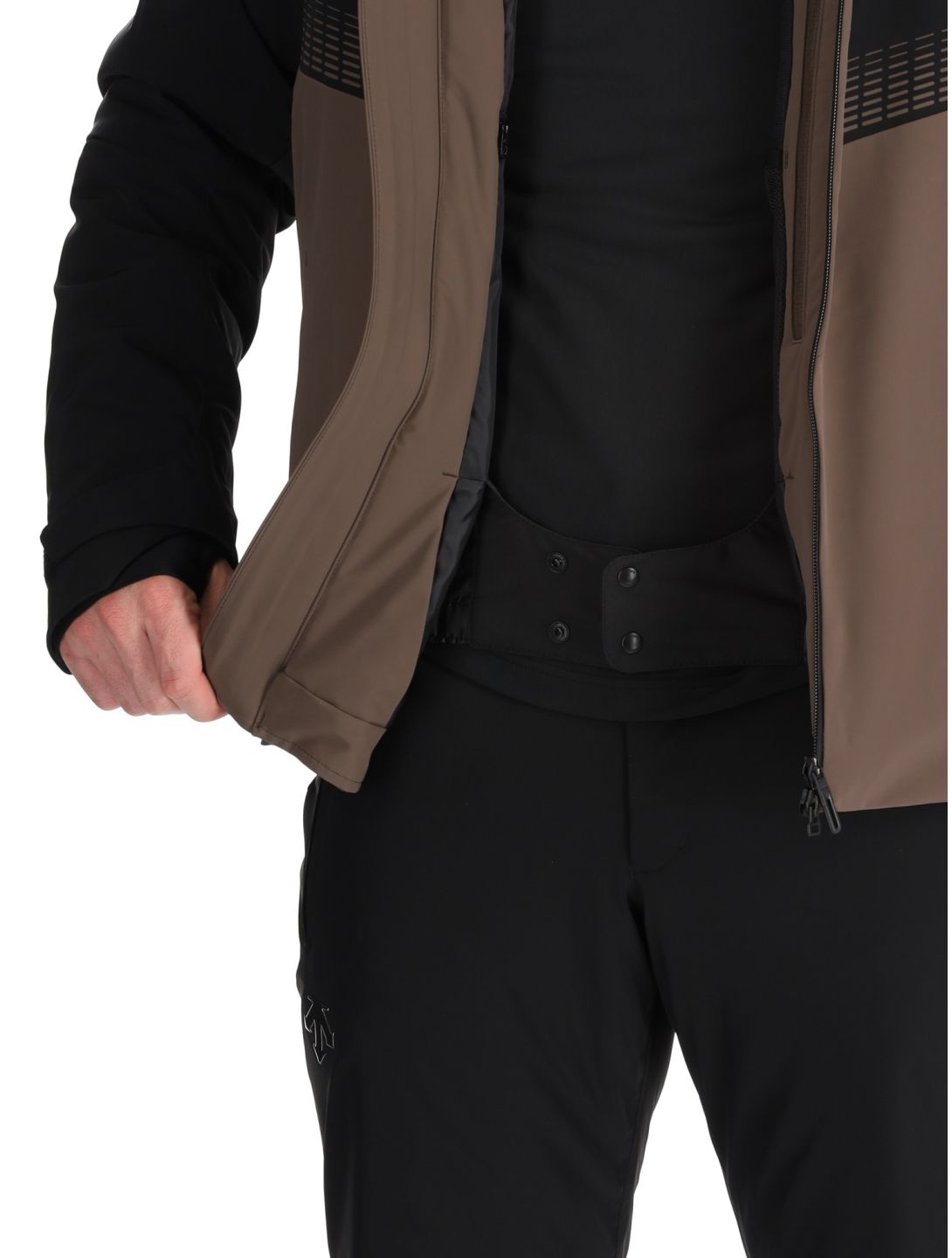 Descente, M-GK26 veste de ski hommes Bark Brown brun 