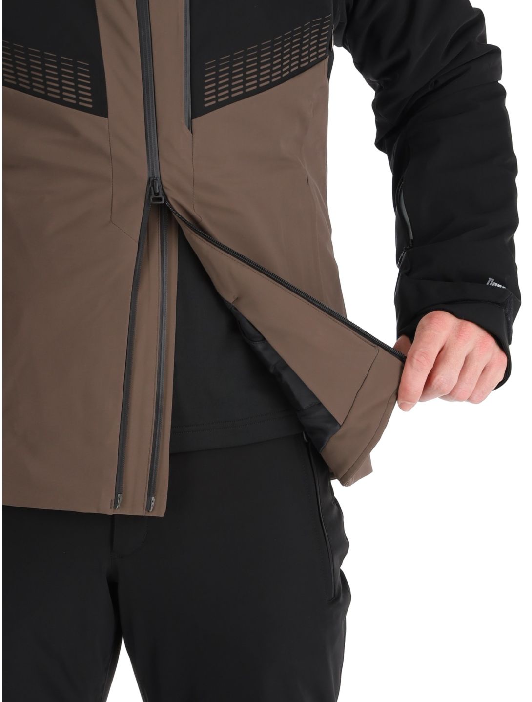 Descente, M-GK26 veste de ski hommes Bark Brown brun 