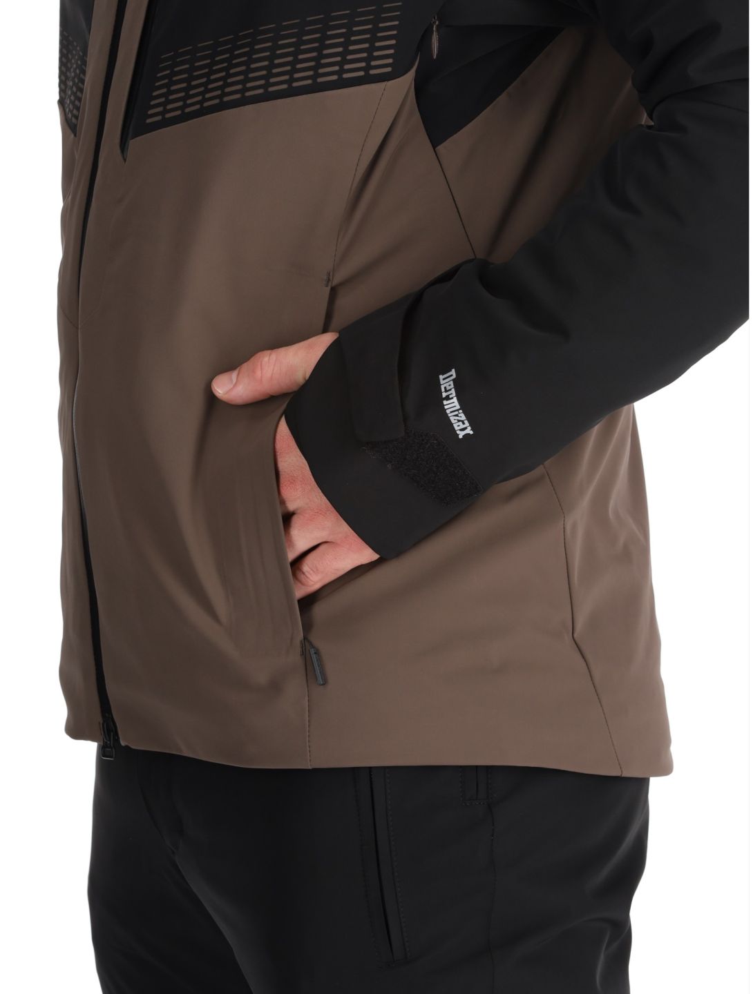 Descente, M-GK26 veste de ski hommes Bark Brown brun 