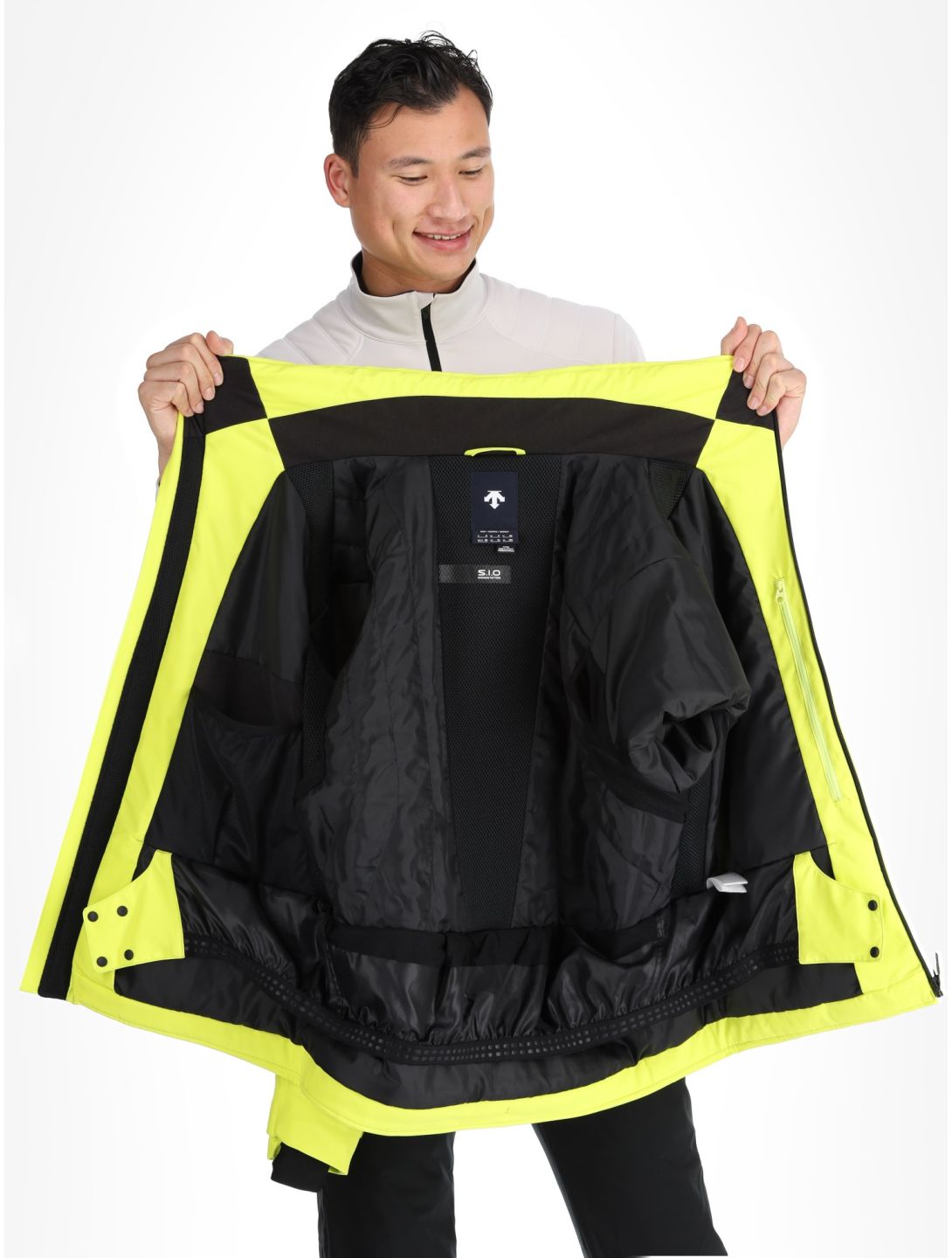 Descente, M-GK27 veste de ski hommes Glint Yellow jaune 