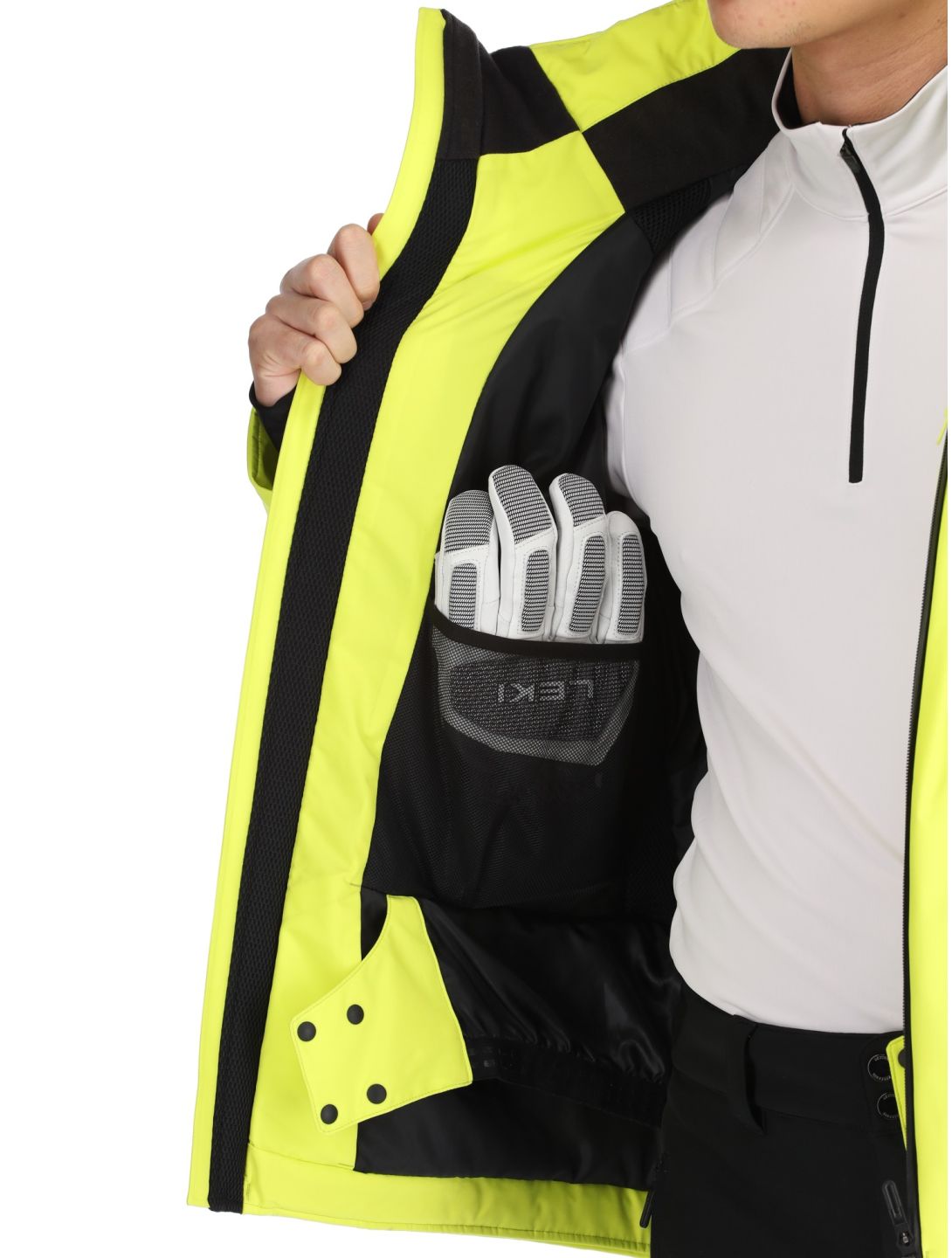 Descente, M-GK27 veste de ski hommes Glint Yellow jaune 