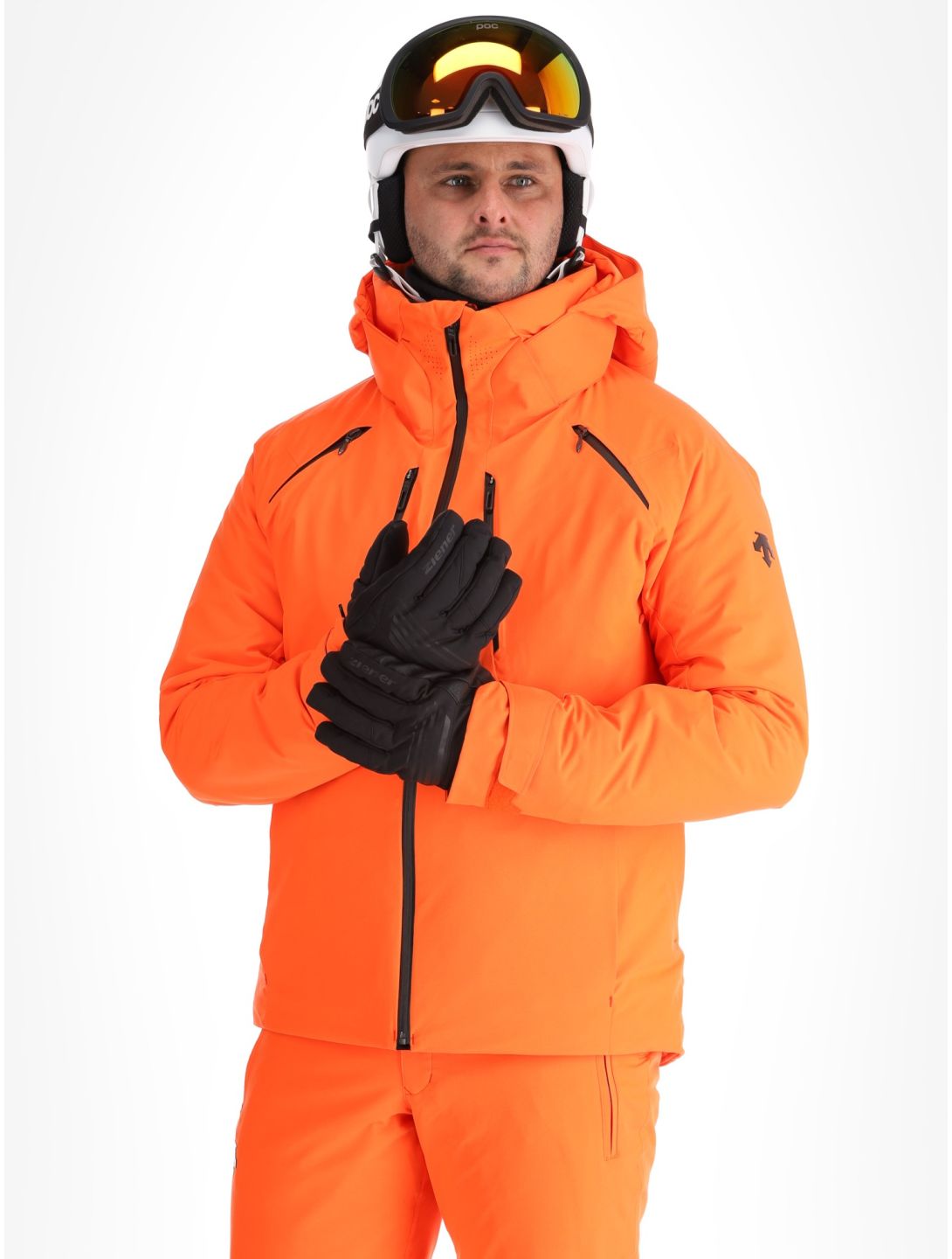 Descente, M-GK27 veste de ski hommes Momiji Orange orange 