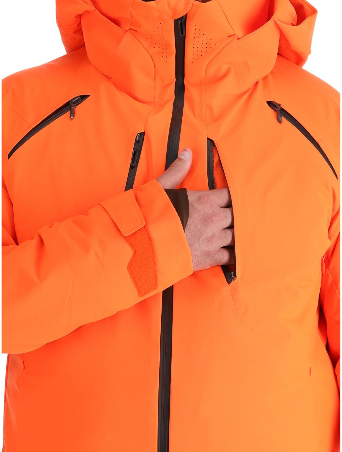 Descente, M-GK27 veste de ski hommes Momiji Orange orange 