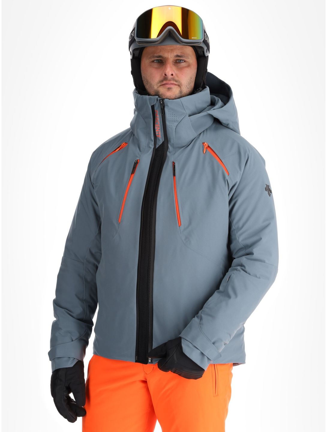 Descente, M-GK27 veste de ski hommes Storm Weather Grey gris 