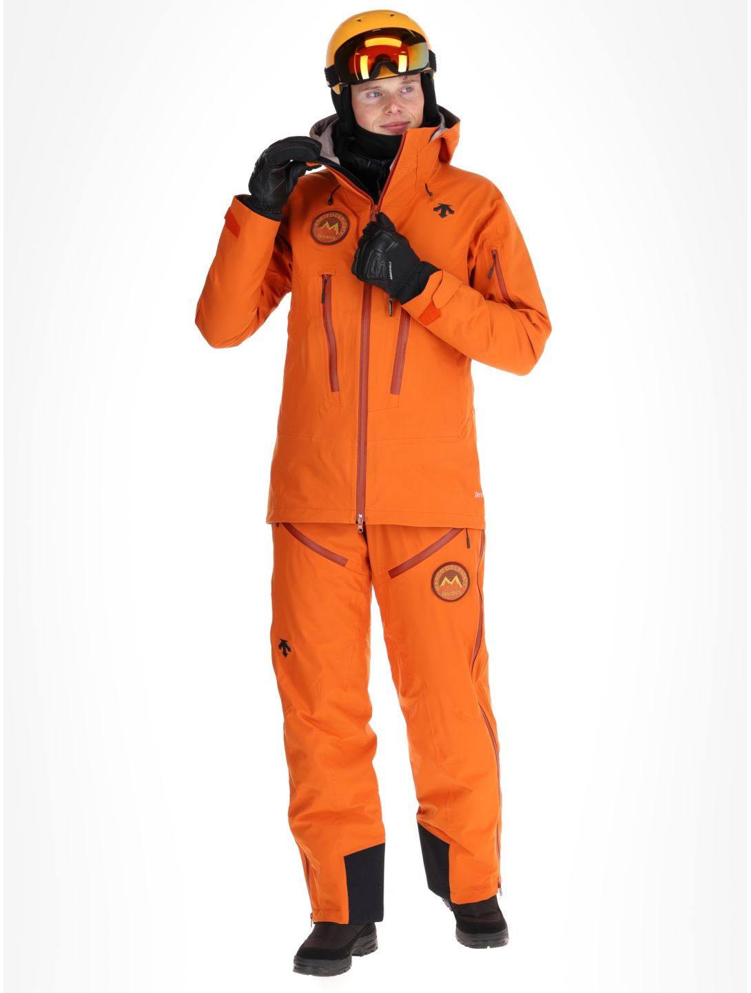 Descente, M-GK50M veste de ski à coque dure hommes Ripen Orange orange 