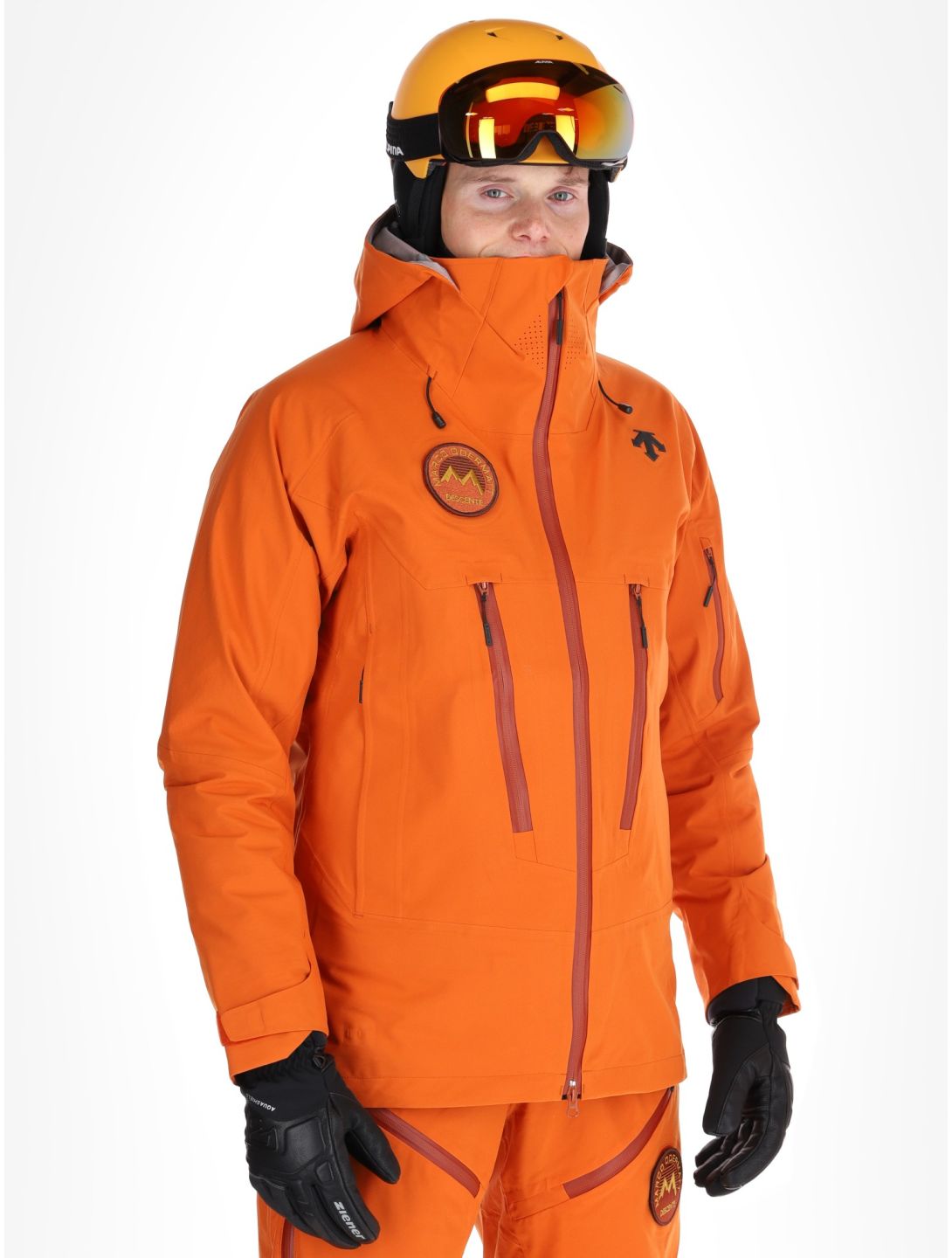 Descente, M-GK50M veste de ski à coque dure hommes Ripen Orange orange 