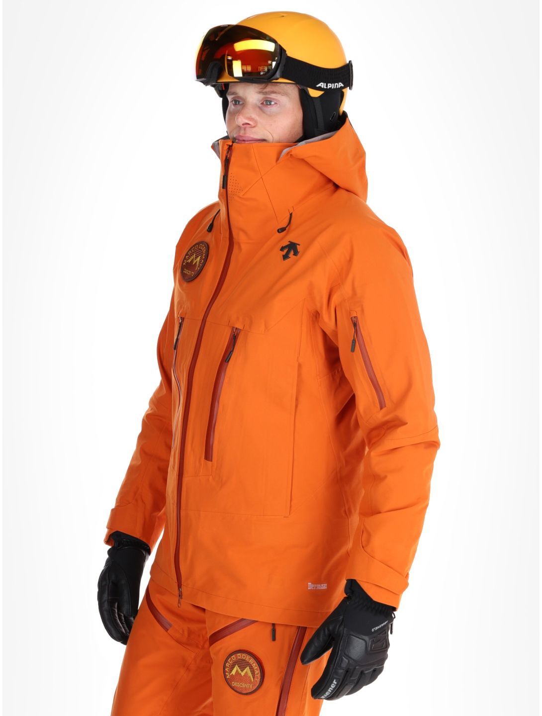 Descente, M-GK50M veste de ski à coque dure hommes Ripen Orange orange 