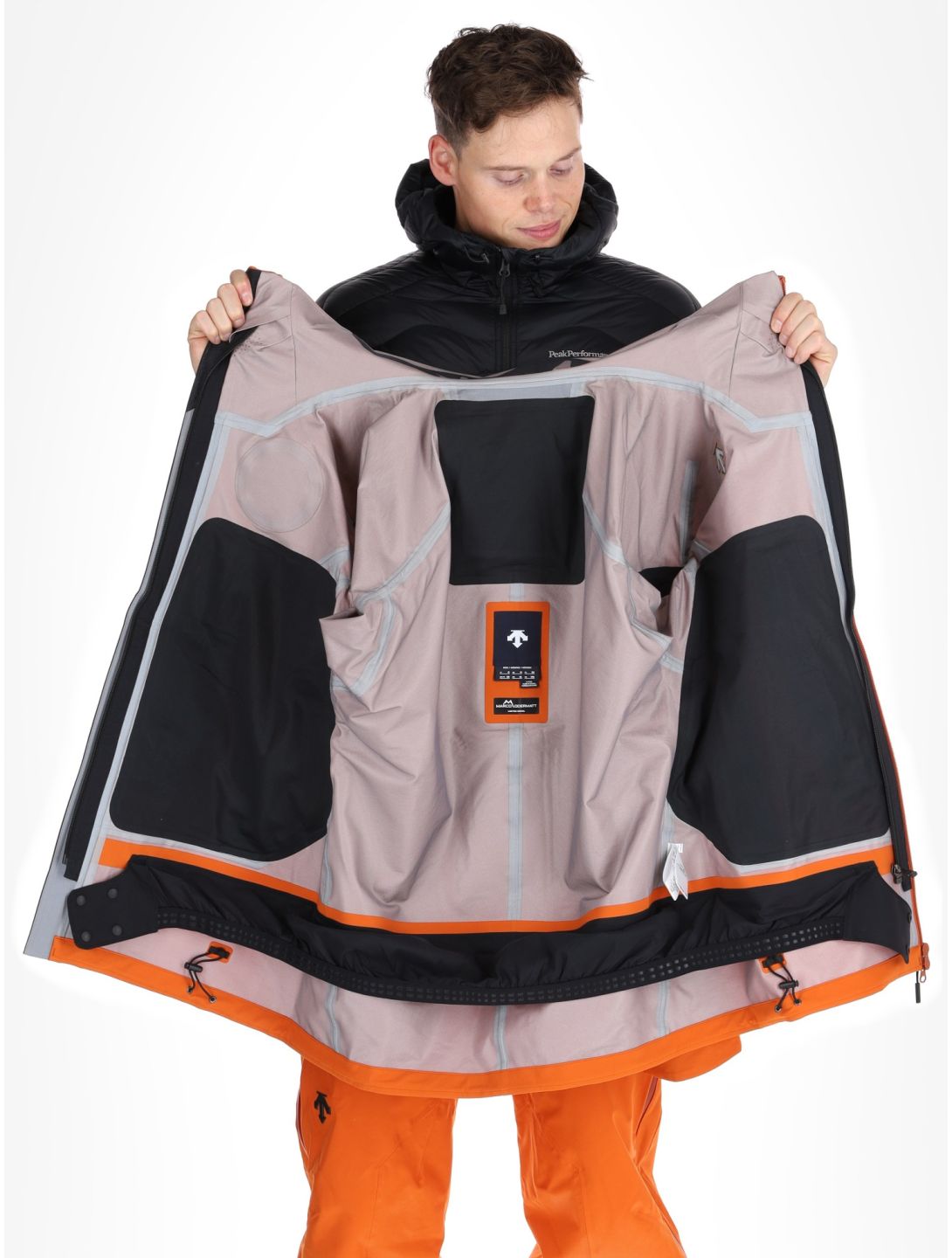 Descente, M-GK50M veste de ski à coque dure hommes Ripen Orange orange 