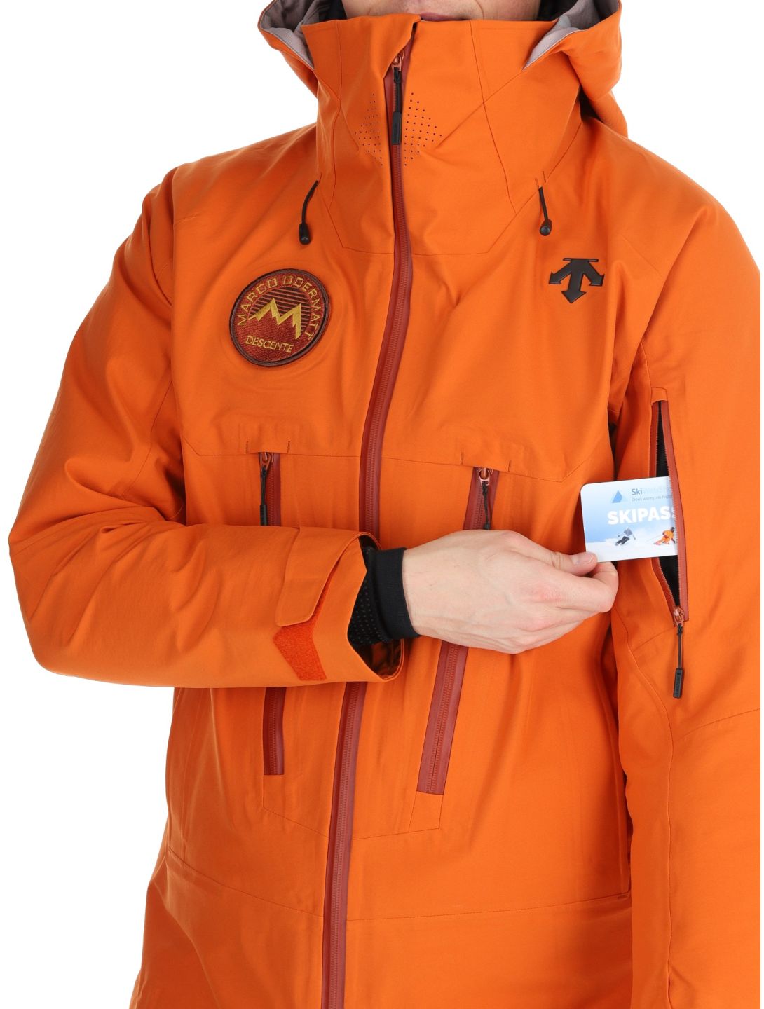 Descente, M-GK50M veste de ski à coque dure hommes Ripen Orange orange 