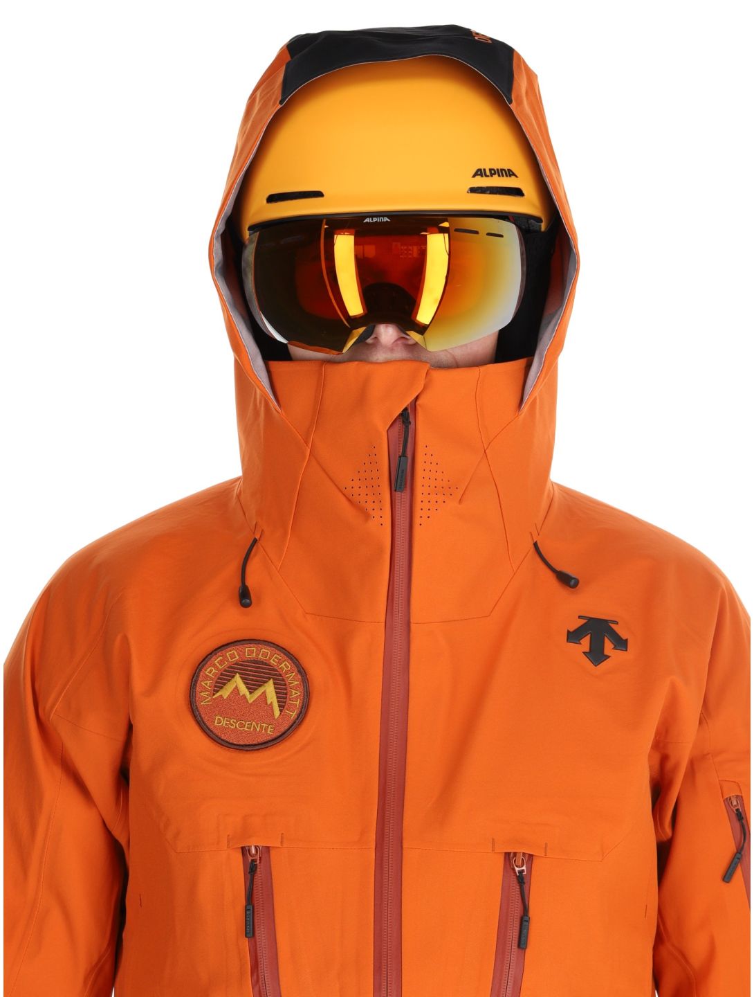 Descente, M-GK50M veste de ski à coque dure hommes Ripen Orange orange 