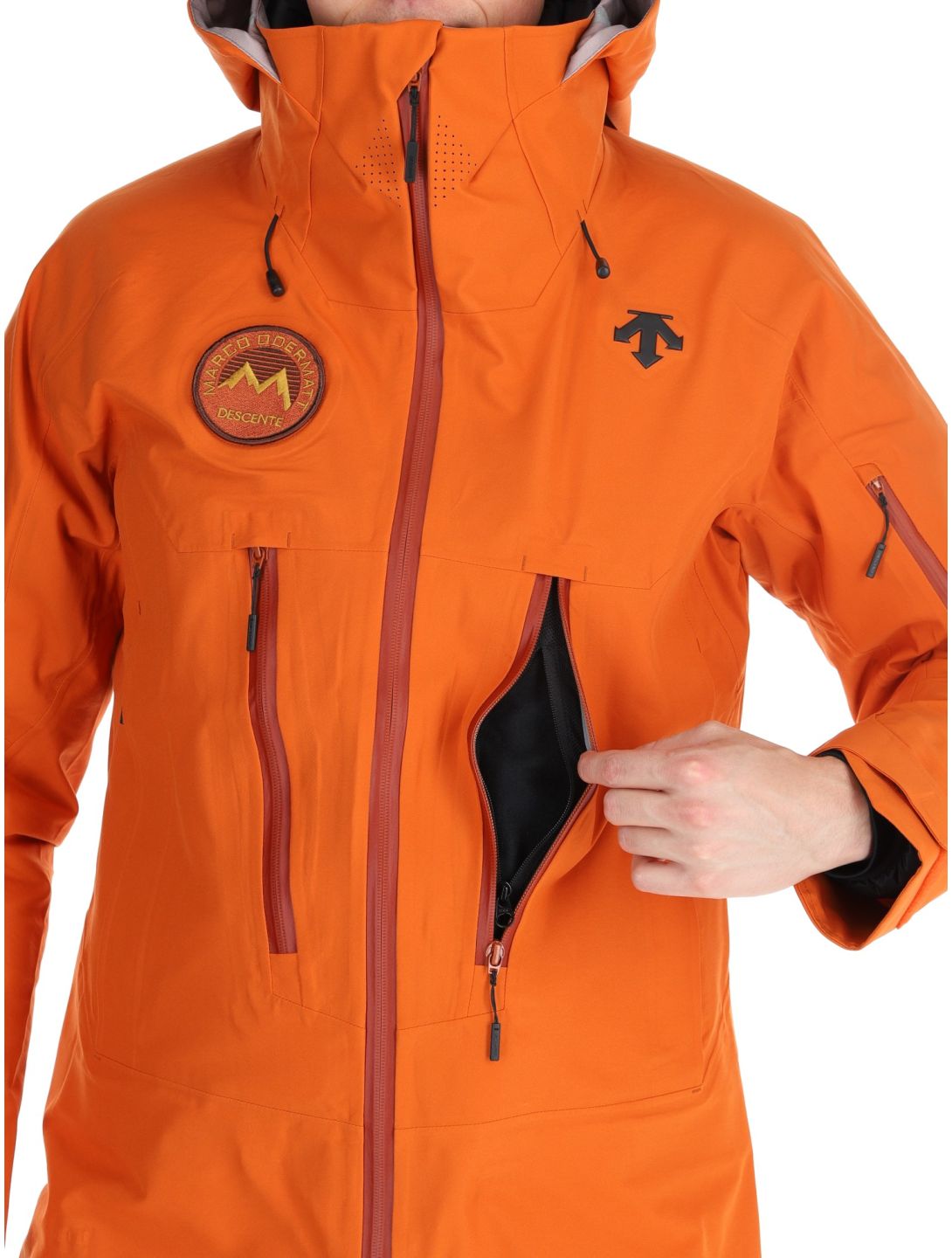 Descente, M-GK50M veste de ski à coque dure hommes Ripen Orange orange 