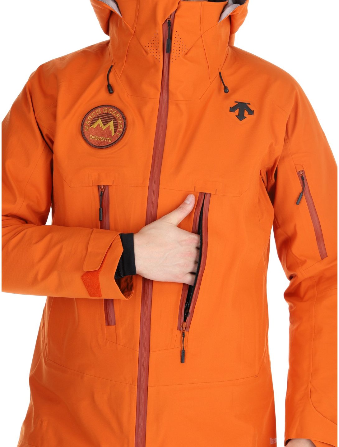 Descente, M-GK50M veste de ski à coque dure hommes Ripen Orange orange 