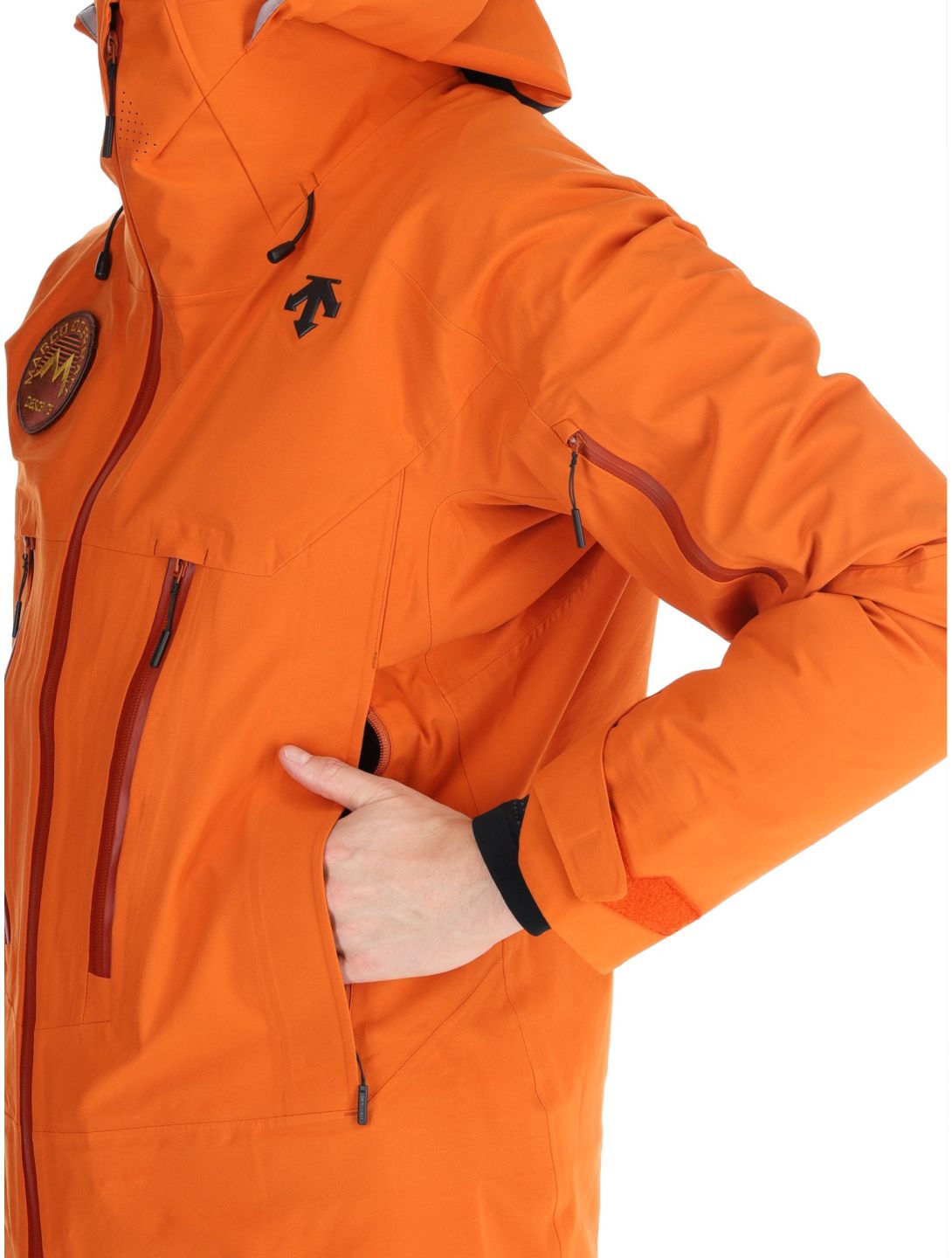 Descente, M-GK50M veste de ski à coque dure hommes Ripen Orange orange 