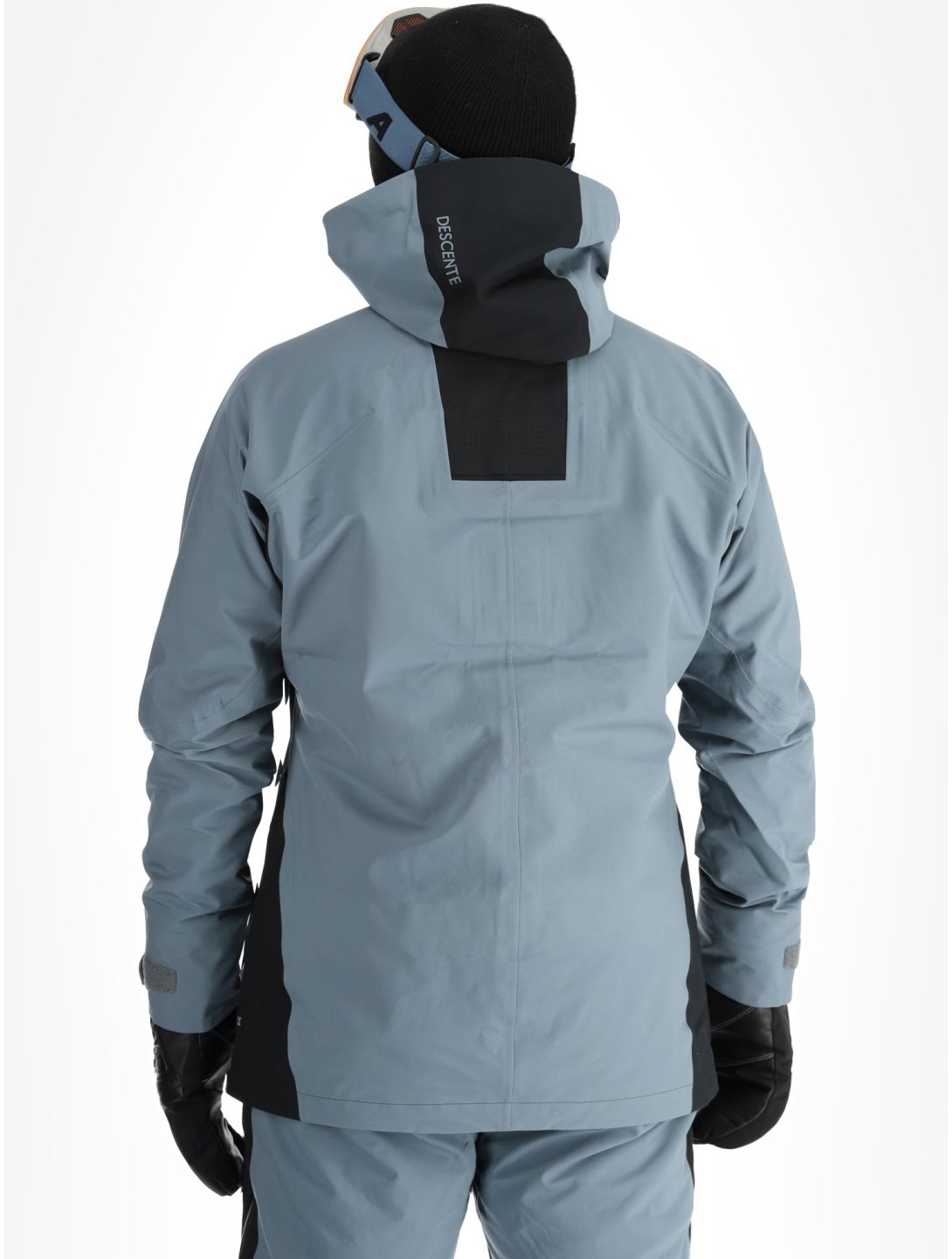 Descente, M-GK50M veste de ski à coque dure hommes Storm Weather Grey gris 