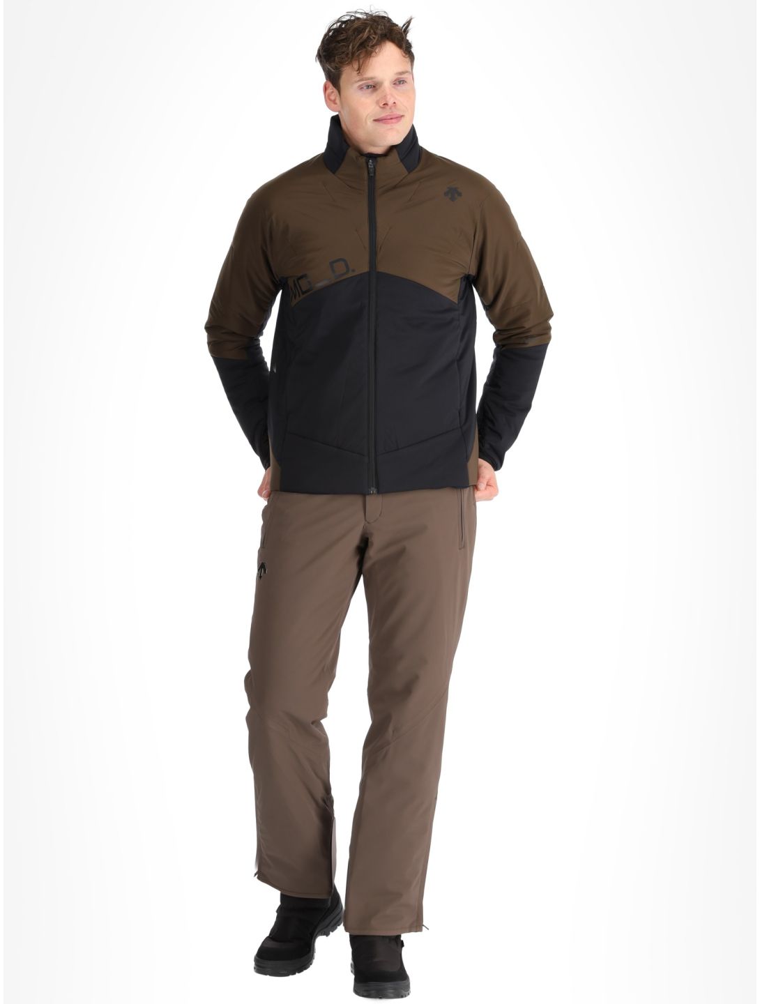 Descente, M-GK60M doudoune hommes Brown brun 