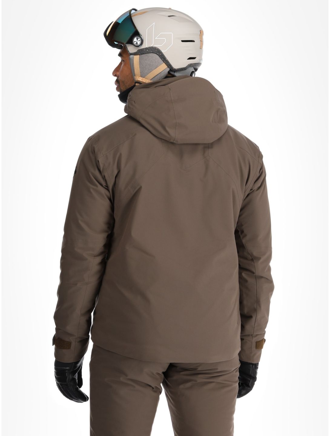 Descente, M-GK80 veste de ski hommes Bark Brown brun 