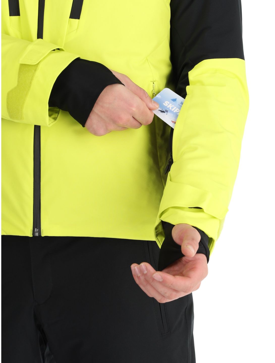 Descente, M-GK80 veste de ski hommes Glint Yellow jaune 