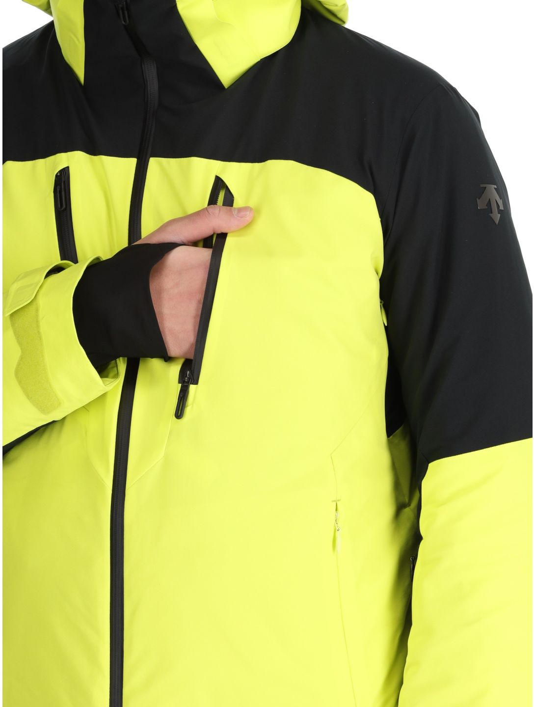 Descente, M-GK80 veste de ski hommes Glint Yellow jaune 