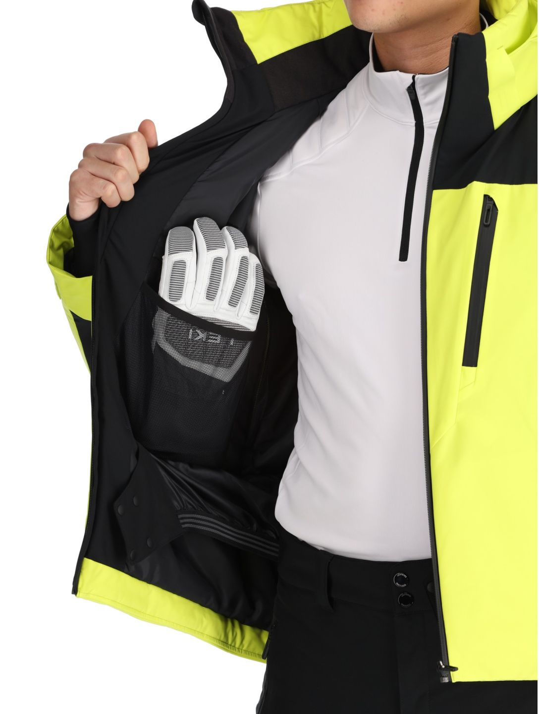 Descente, M-GK80 veste de ski hommes Glint Yellow jaune 