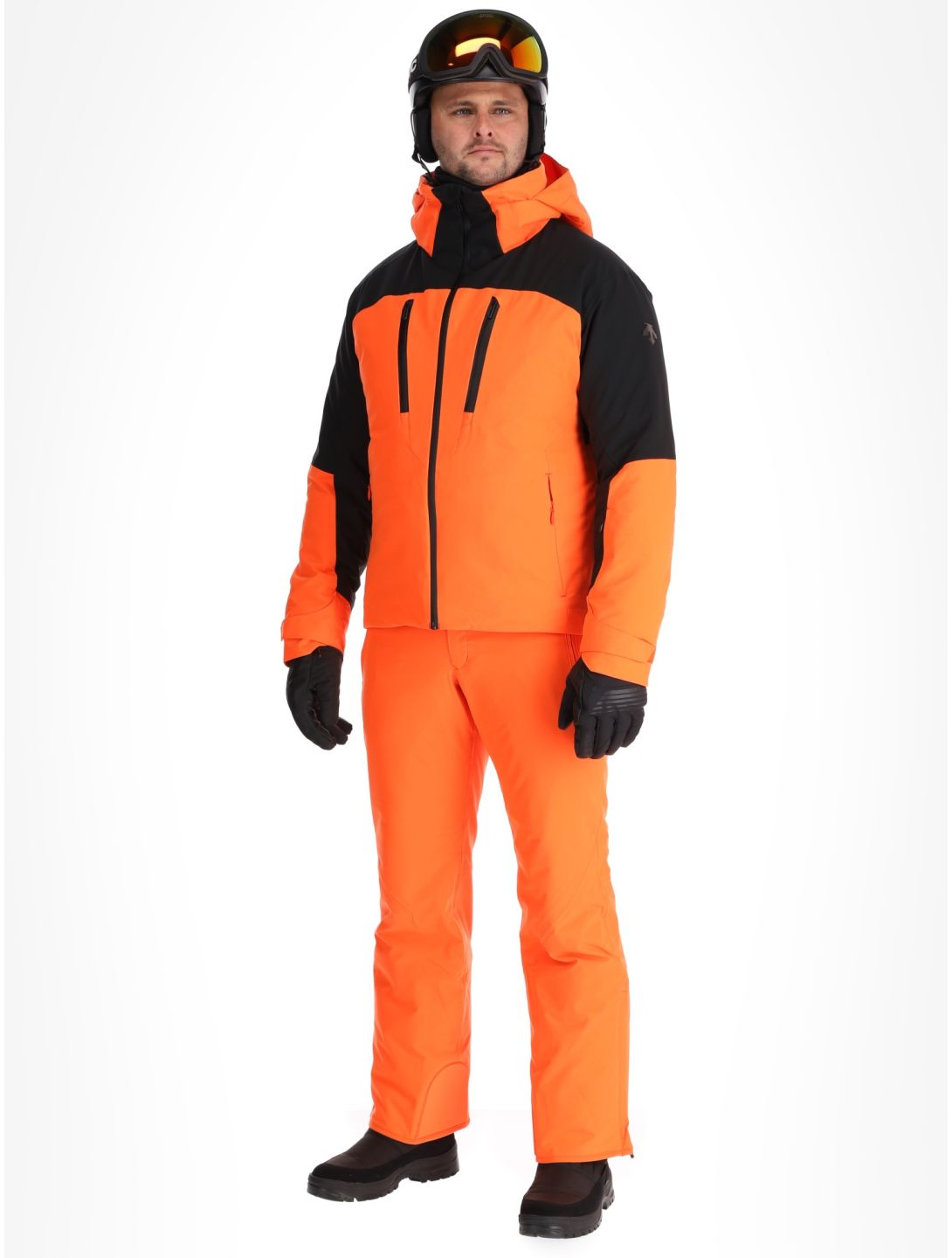 Descente, M-GK80 veste de ski hommes Momiji Orange orange 