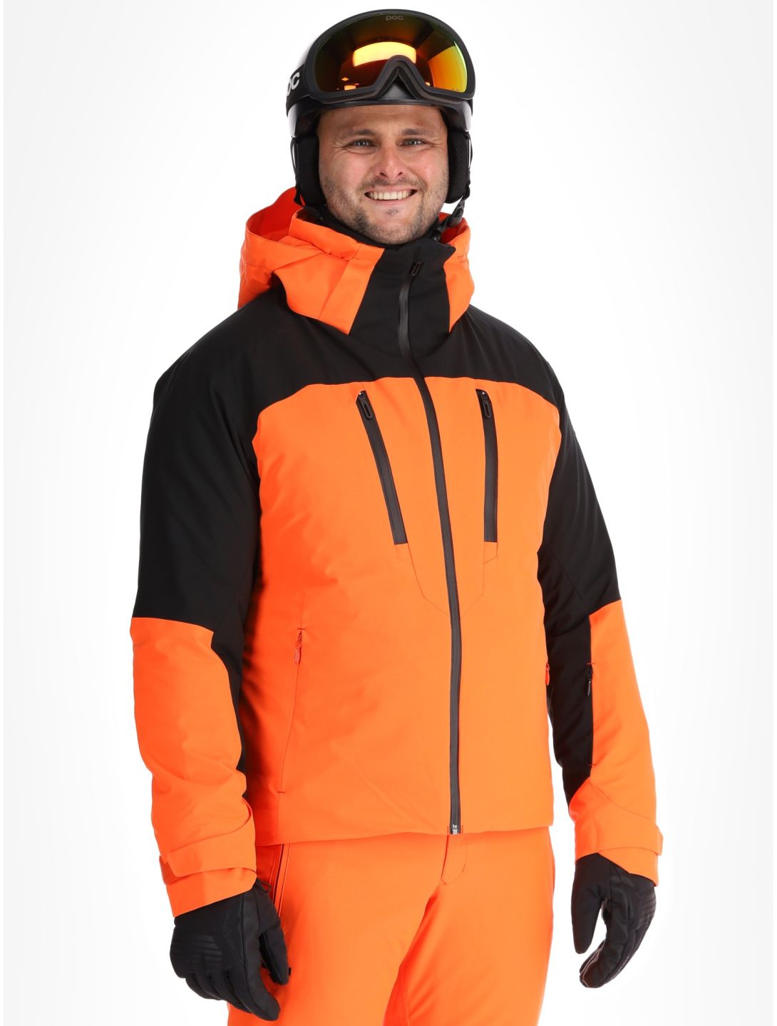 Descente, M-GK80 veste de ski hommes Momiji Orange orange 