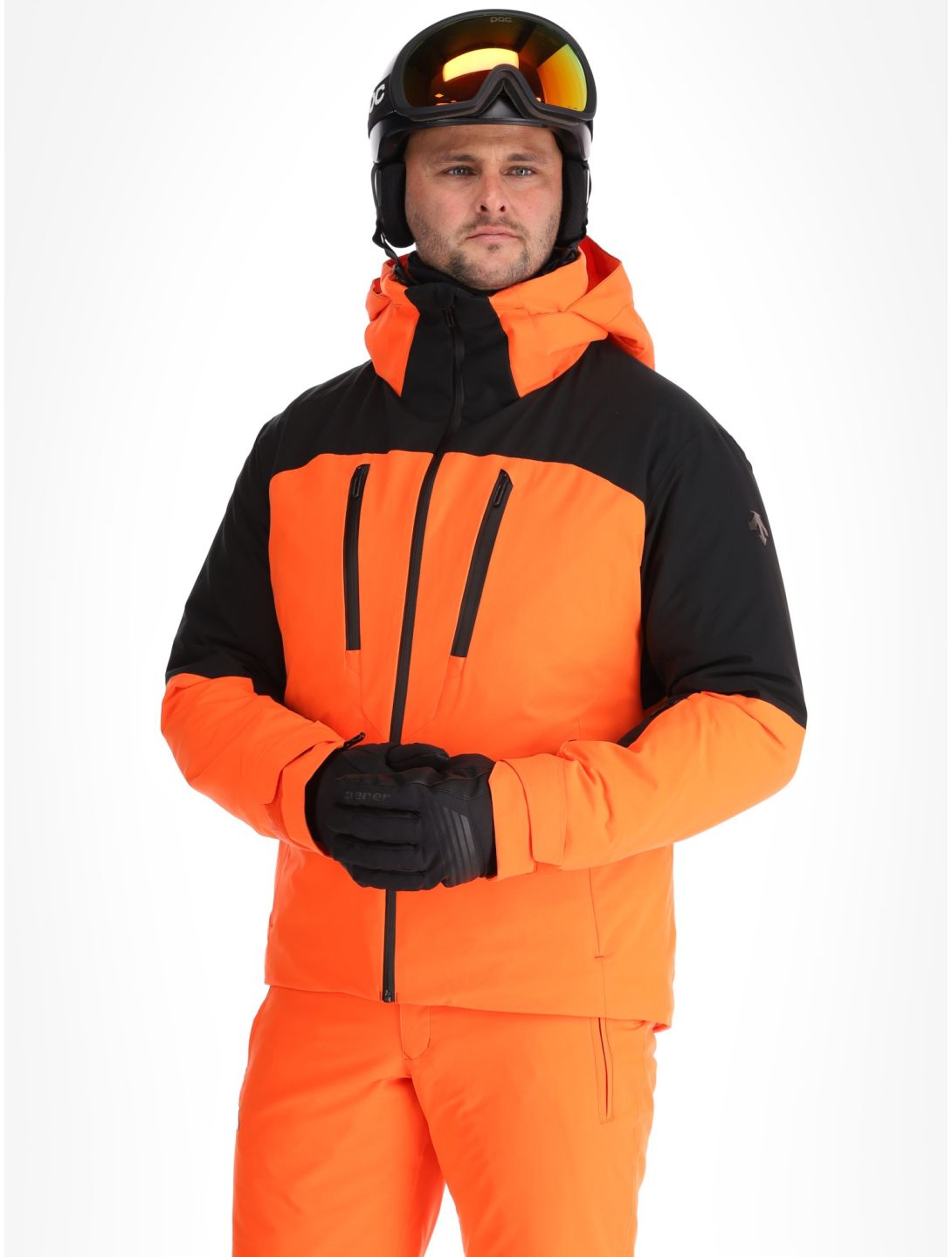 Descente, M-GK80 veste de ski hommes Momiji Orange orange 