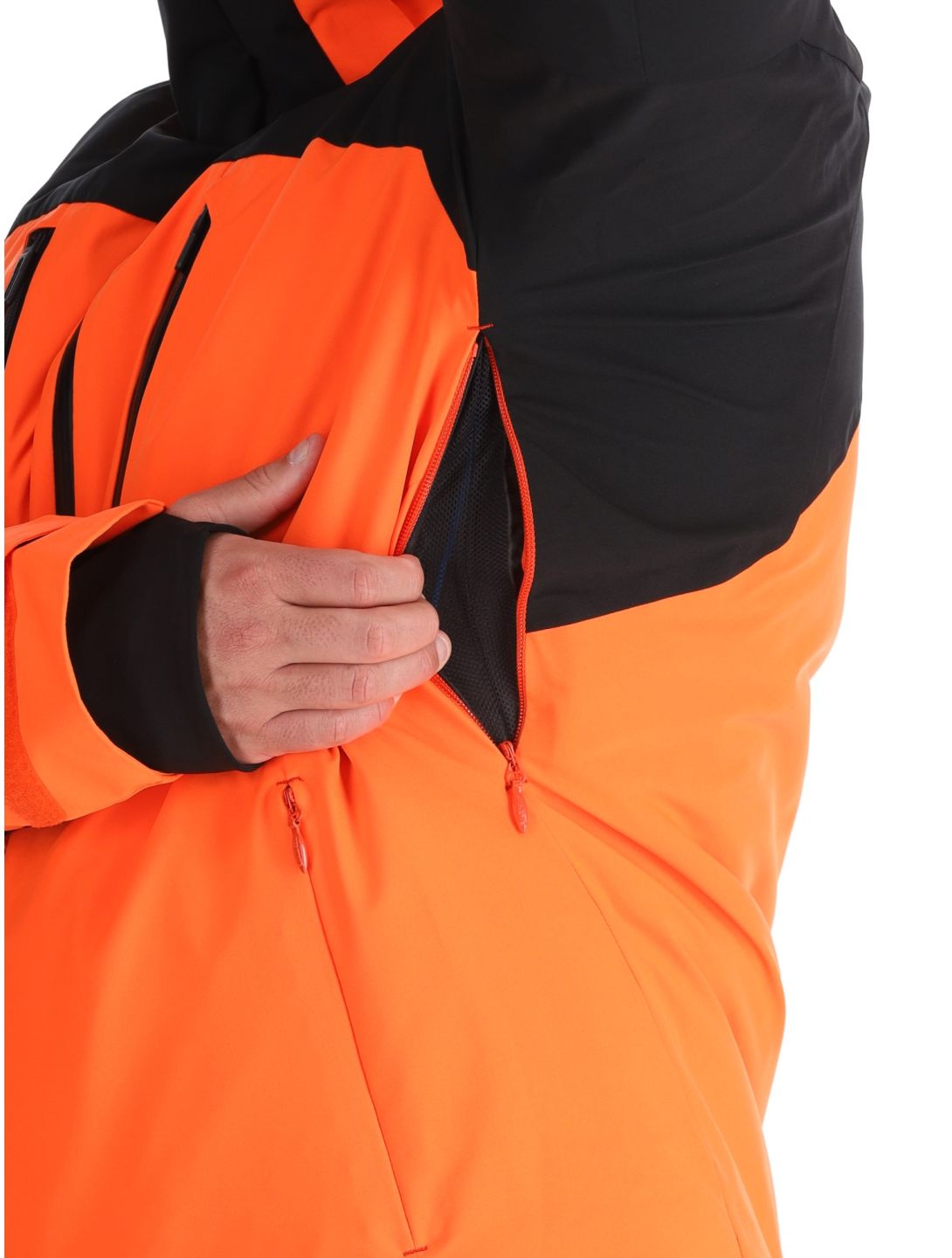 Descente, M-GK80 veste de ski hommes Momiji Orange orange 