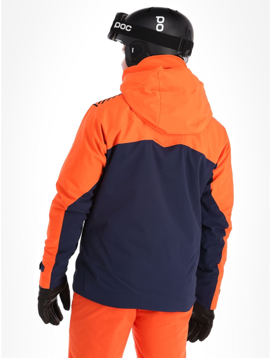 Descente, Paddy veste de ski hommes Dark Night bleu, orange 