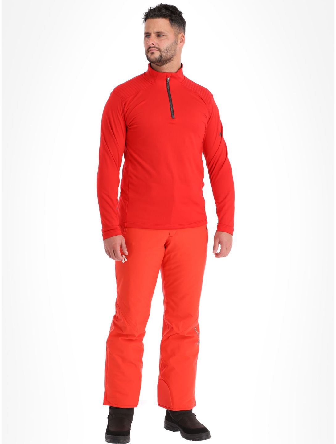 Descente, Piccard pull de ski hommes Electric Red rouge 