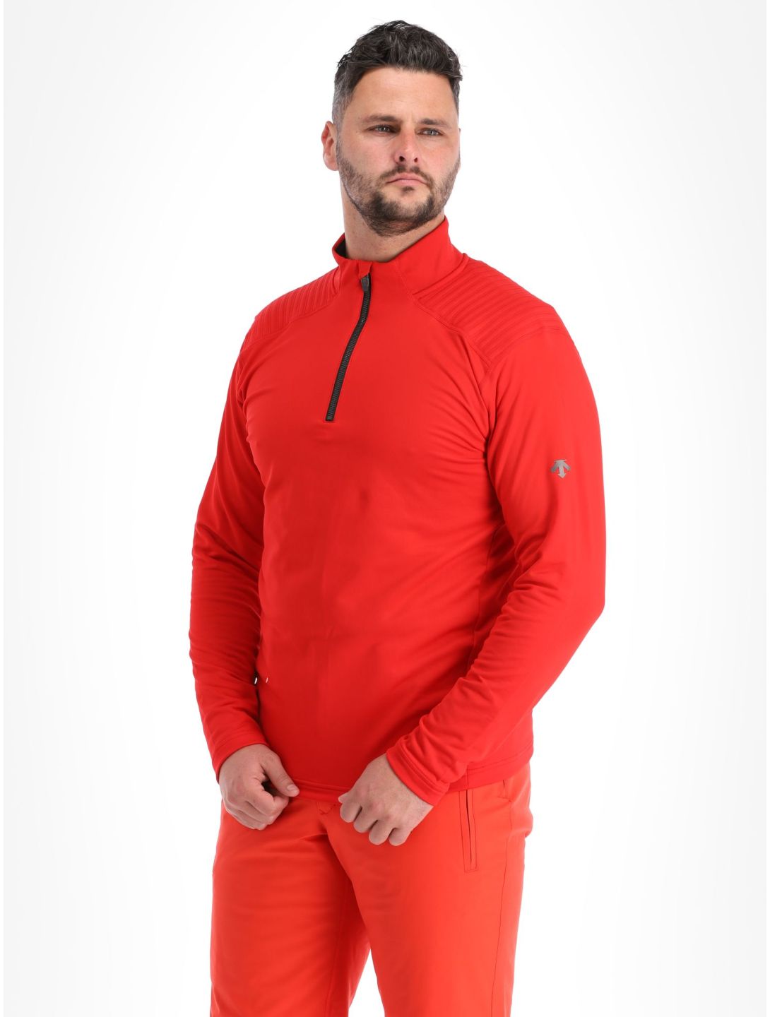 Descente, Piccard pull de ski hommes Electric Red rouge 