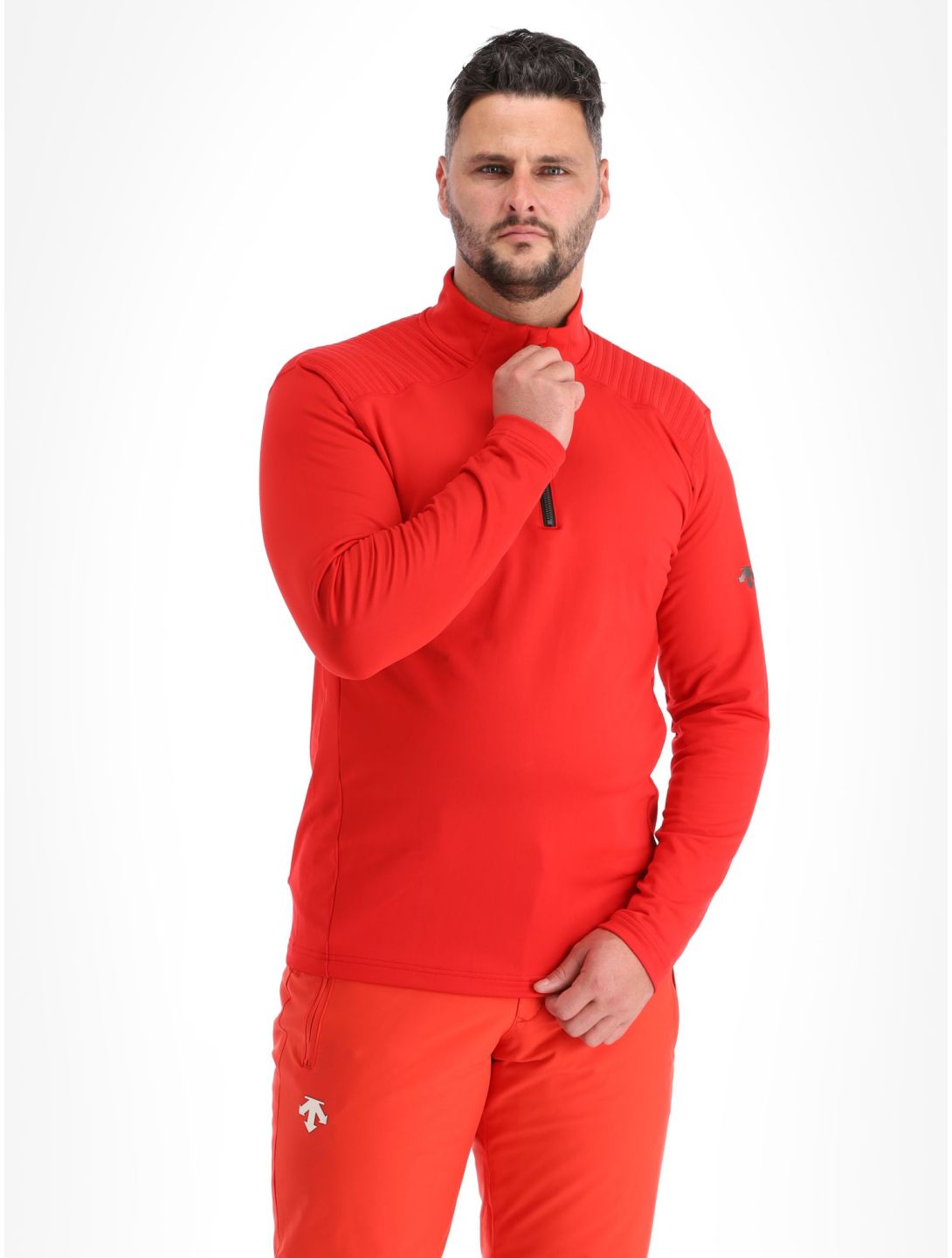 Descente, Piccard pull de ski hommes Electric Red rouge 