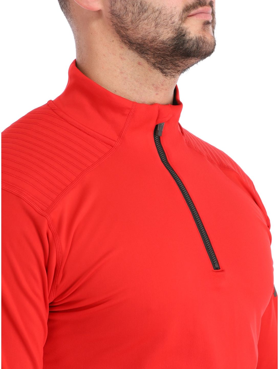 Descente, Piccard pull de ski hommes Electric Red rouge 