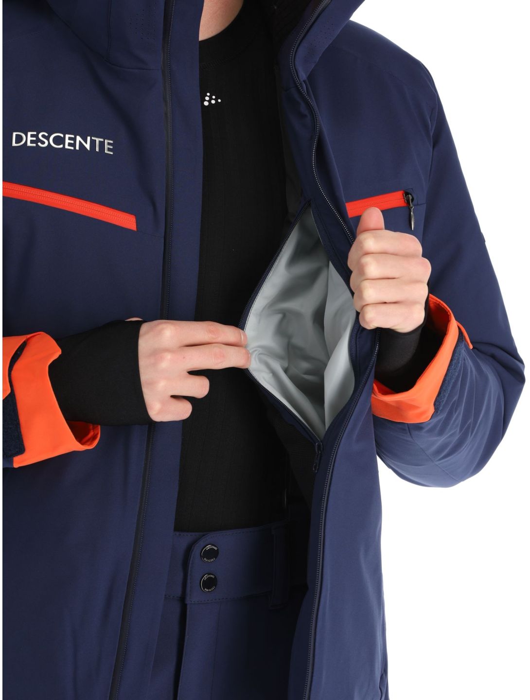 Descente, Tracy veste de ski hommes Dark Night bleu 