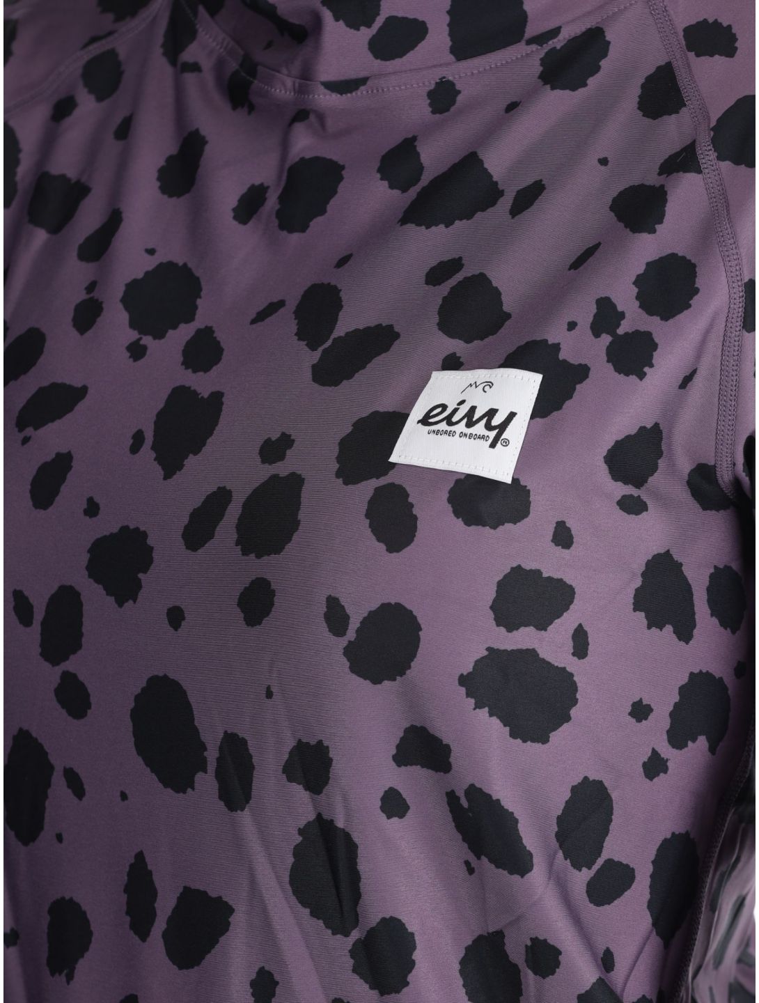 Eivy, Icecold Hood chemise thermo femmes Purple Cheetah noir, violet 