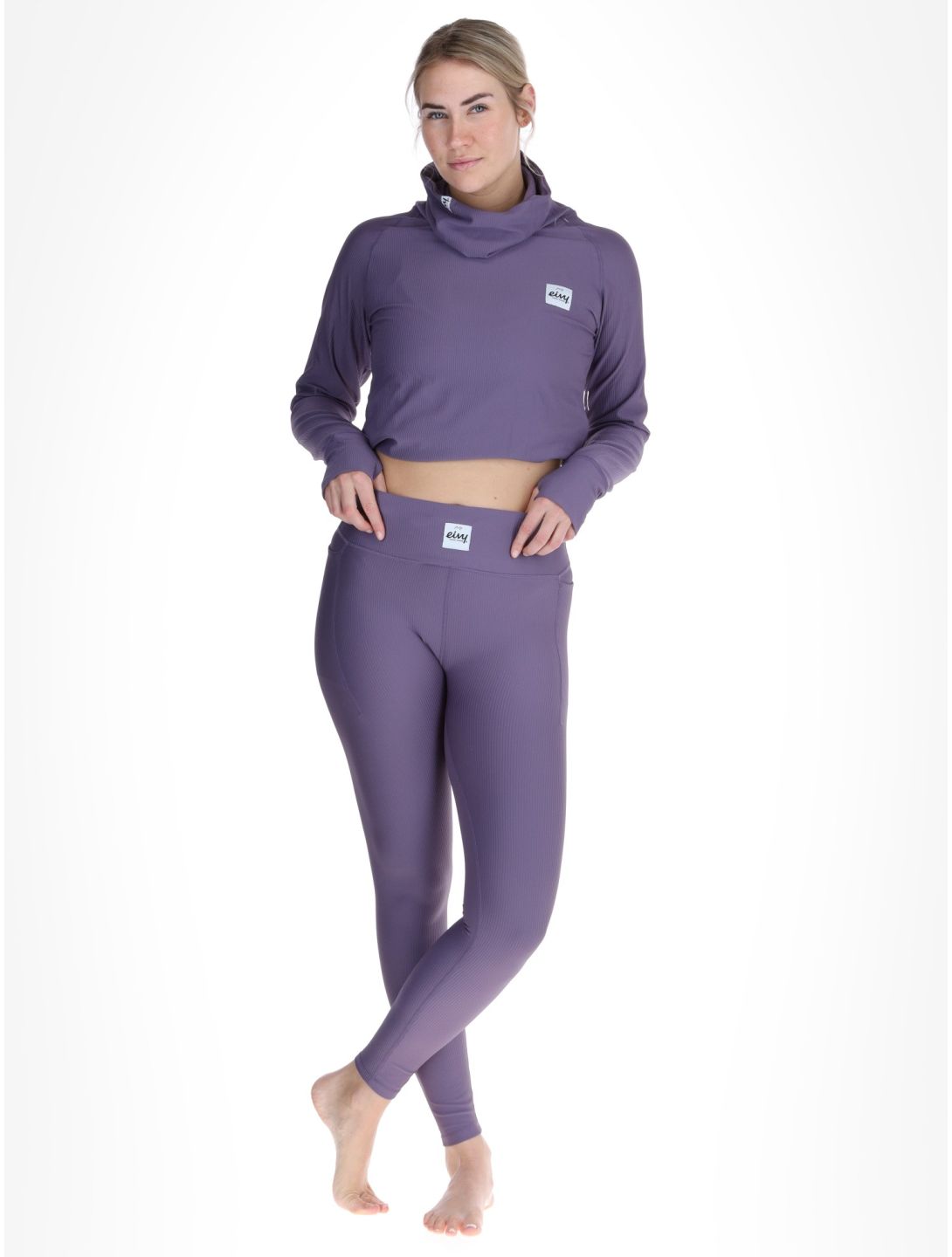 Eivy, Pocket Rib pantalon thermique femmes Deep Purple violet 