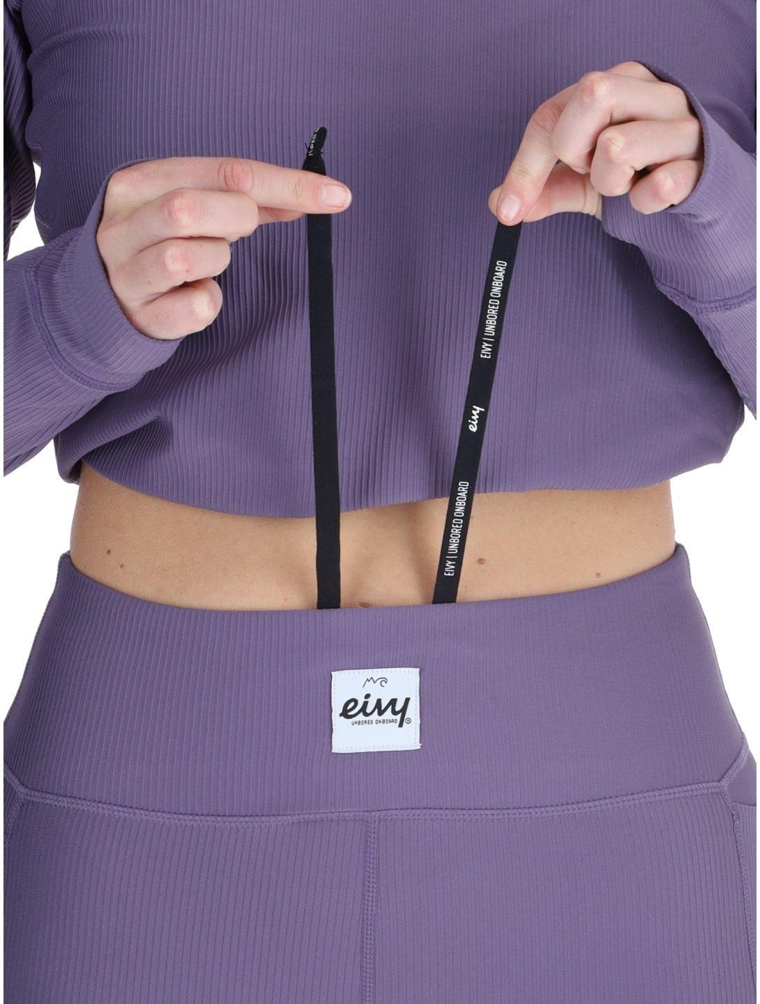 Eivy, Pocket Rib pantalon thermique femmes Deep Purple violet 