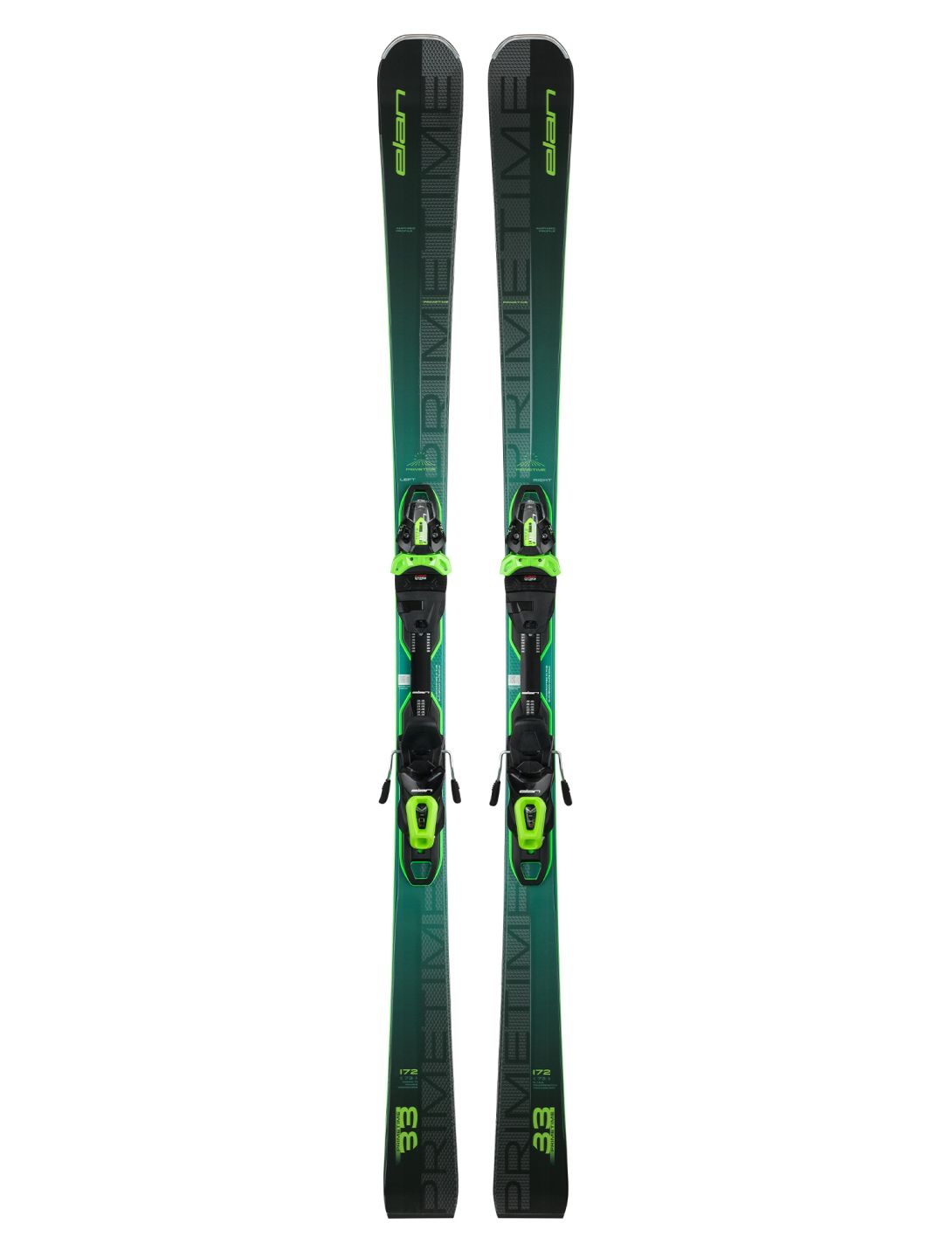 Elan, Elan Primetime 33 FusionX (2024-2025) skis unisexe Green 