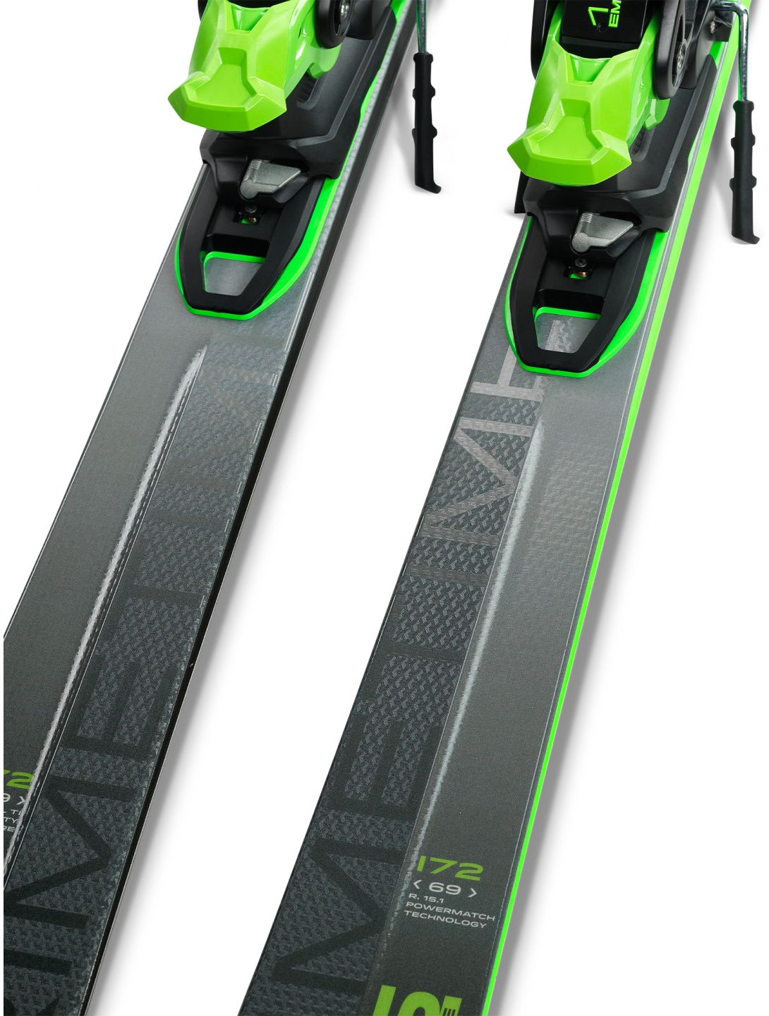 Elan, Elan Primetime 55 FusionX (2024-2025) skis unisexe Black / Green 