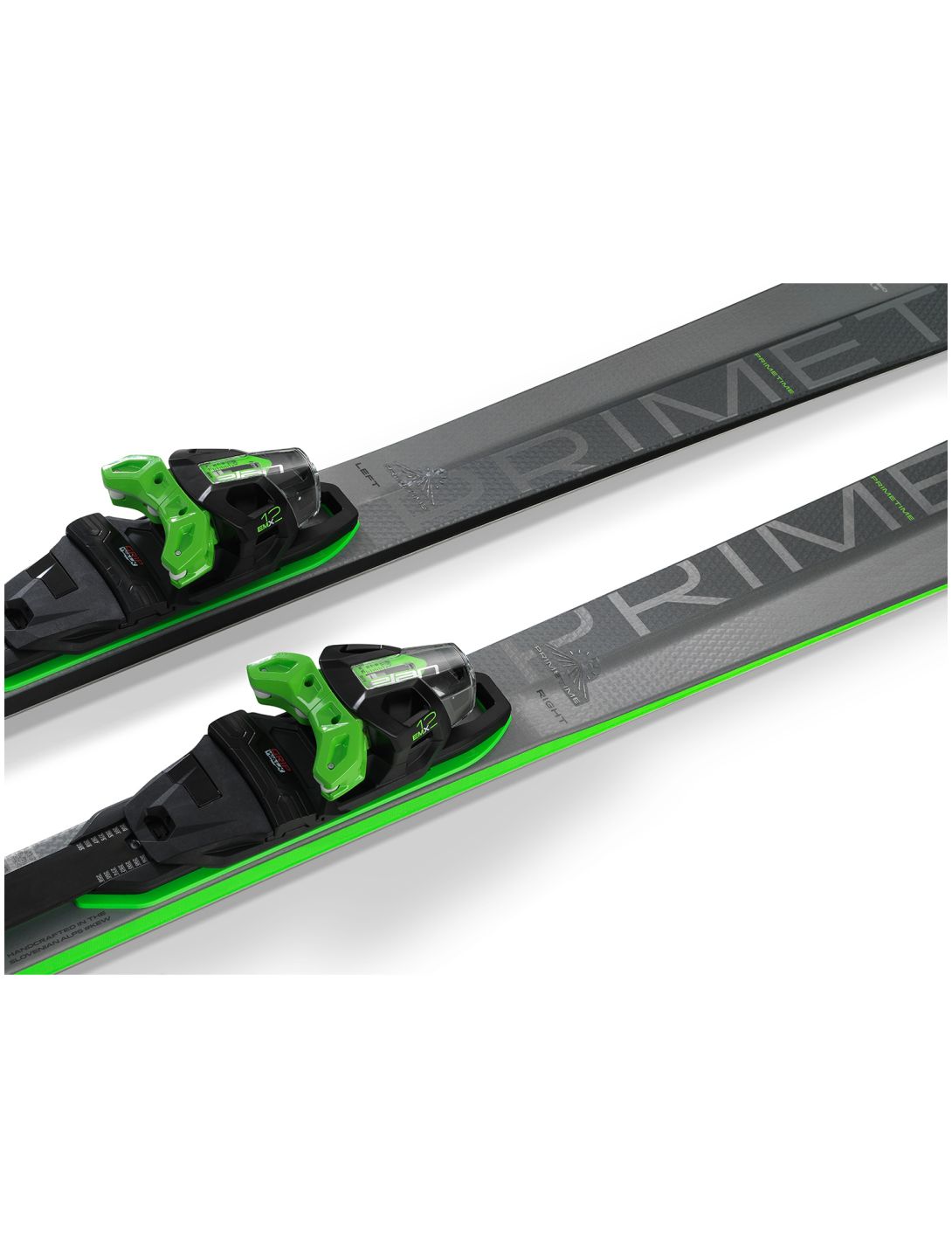 Elan, Elan Primetime 55 FusionX (2024-2025) skis unisexe Black / Green 