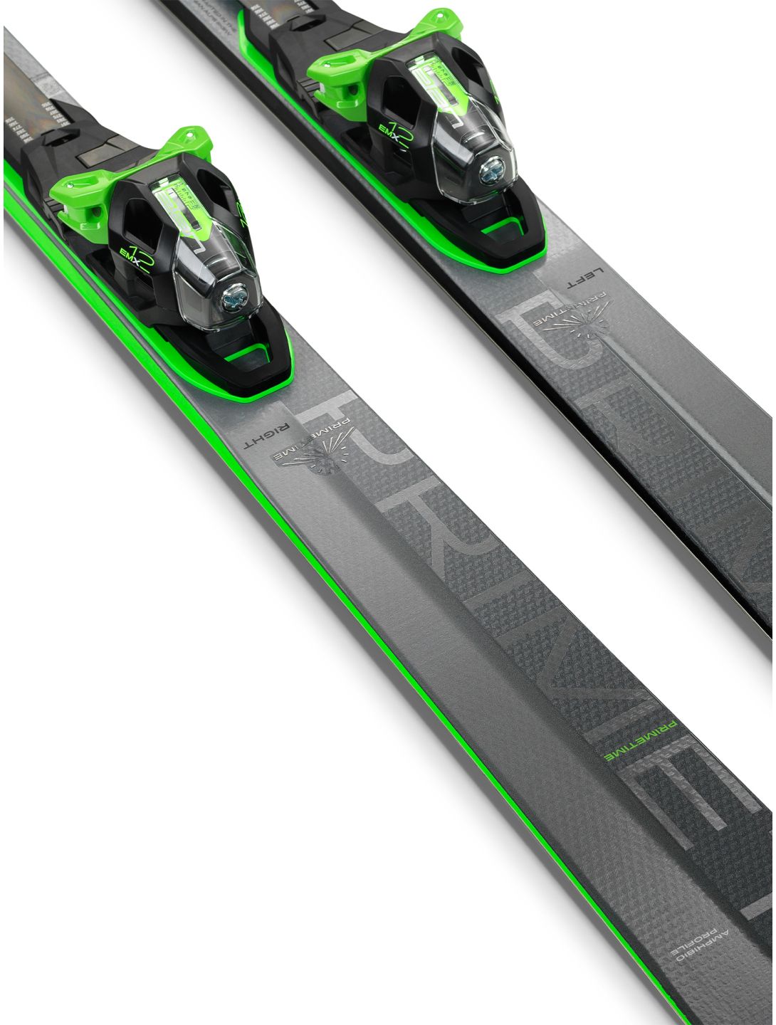 Elan, Elan Primetime 55 FusionX (2024-2025) skis unisexe Black / Green 