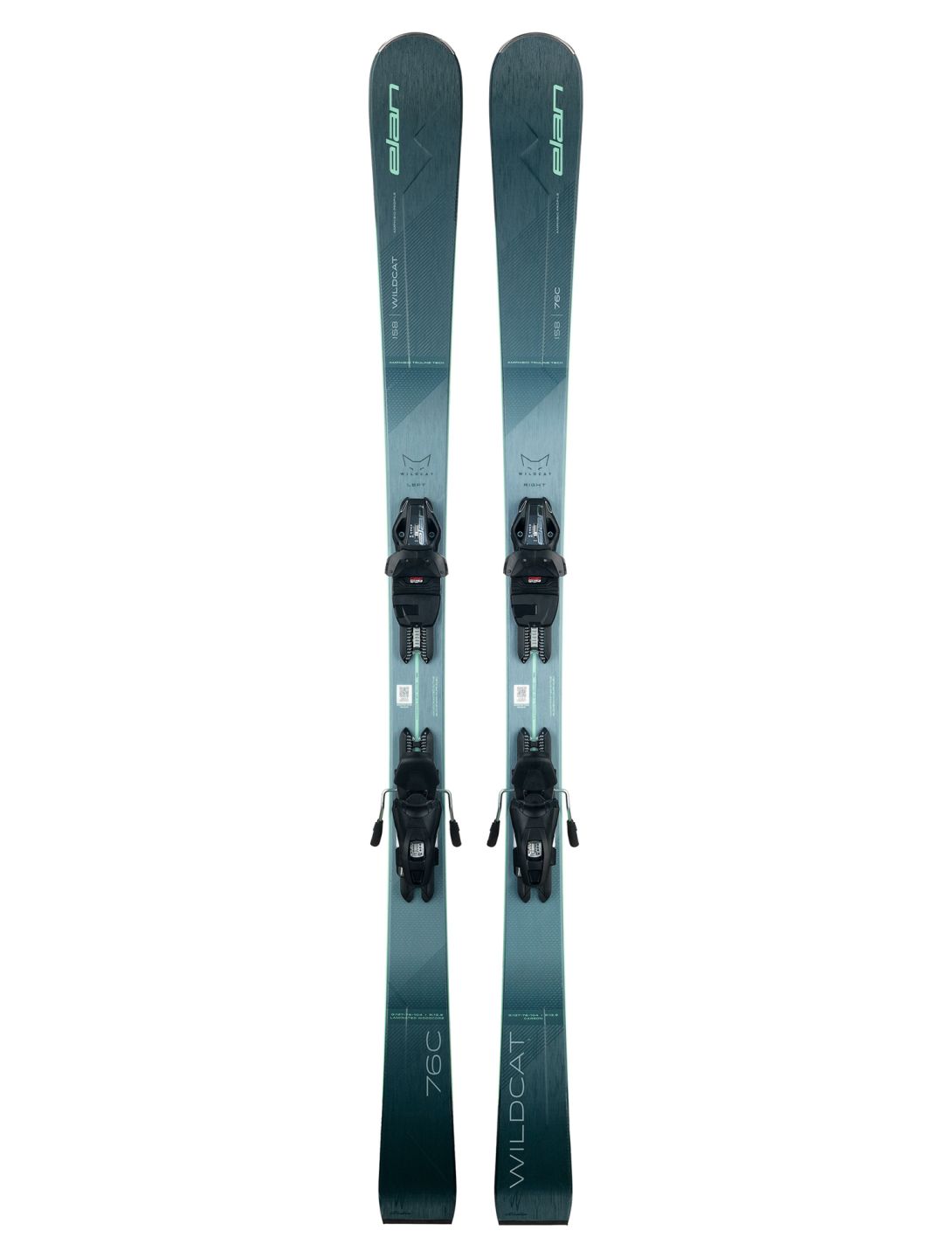 Elan, Elan Wildcat 76 C LS skis femmes Blue 