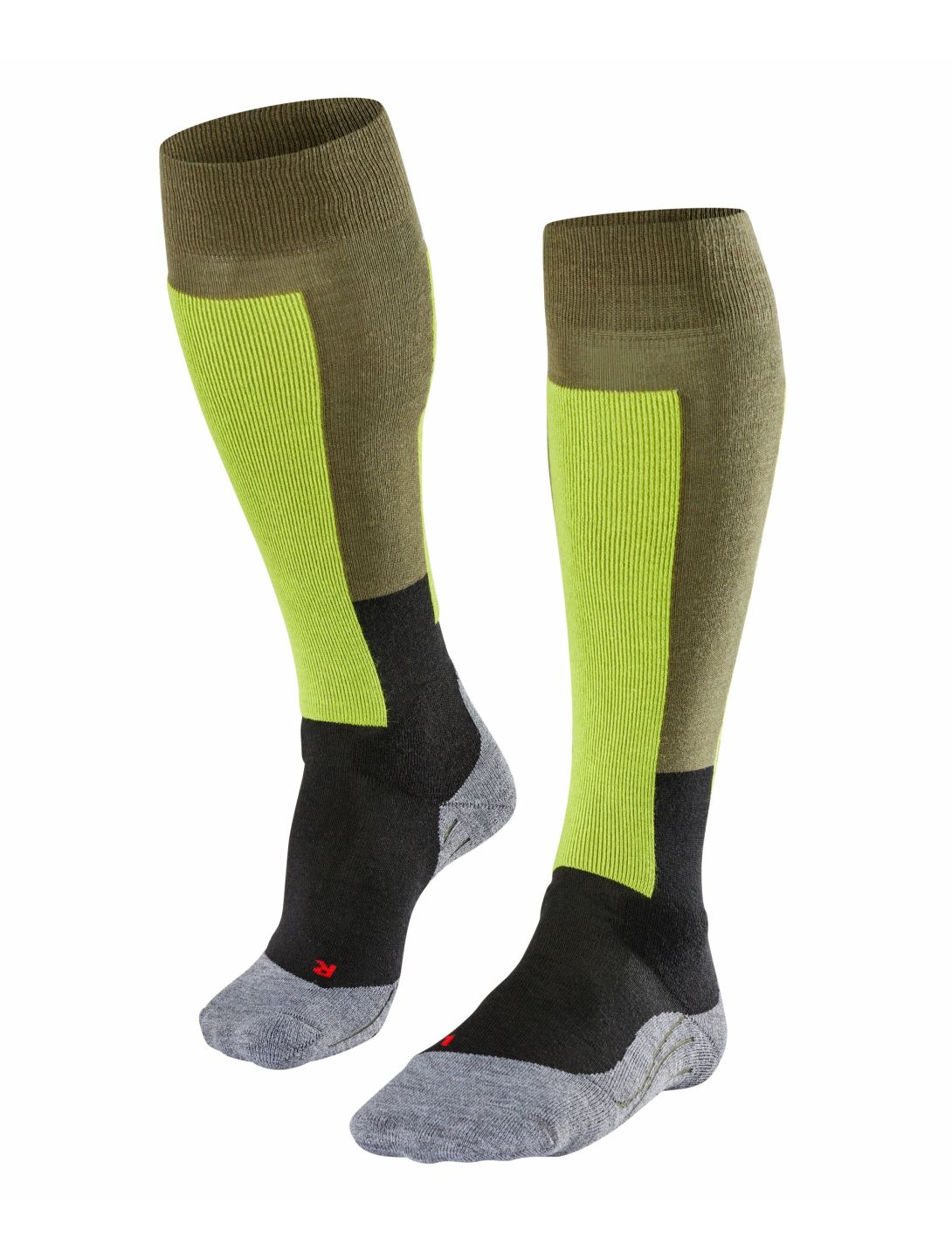 Falke, Falke Sk2 Retro chaussettes de ski hommes thyme vert 